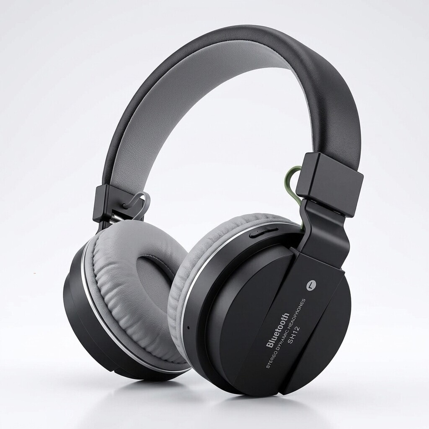 Image of ShreeVistaar Wireless Bluetooth Over Ear Headphones Foldable for Music Bluetooth Headset (Black, On the Ear)