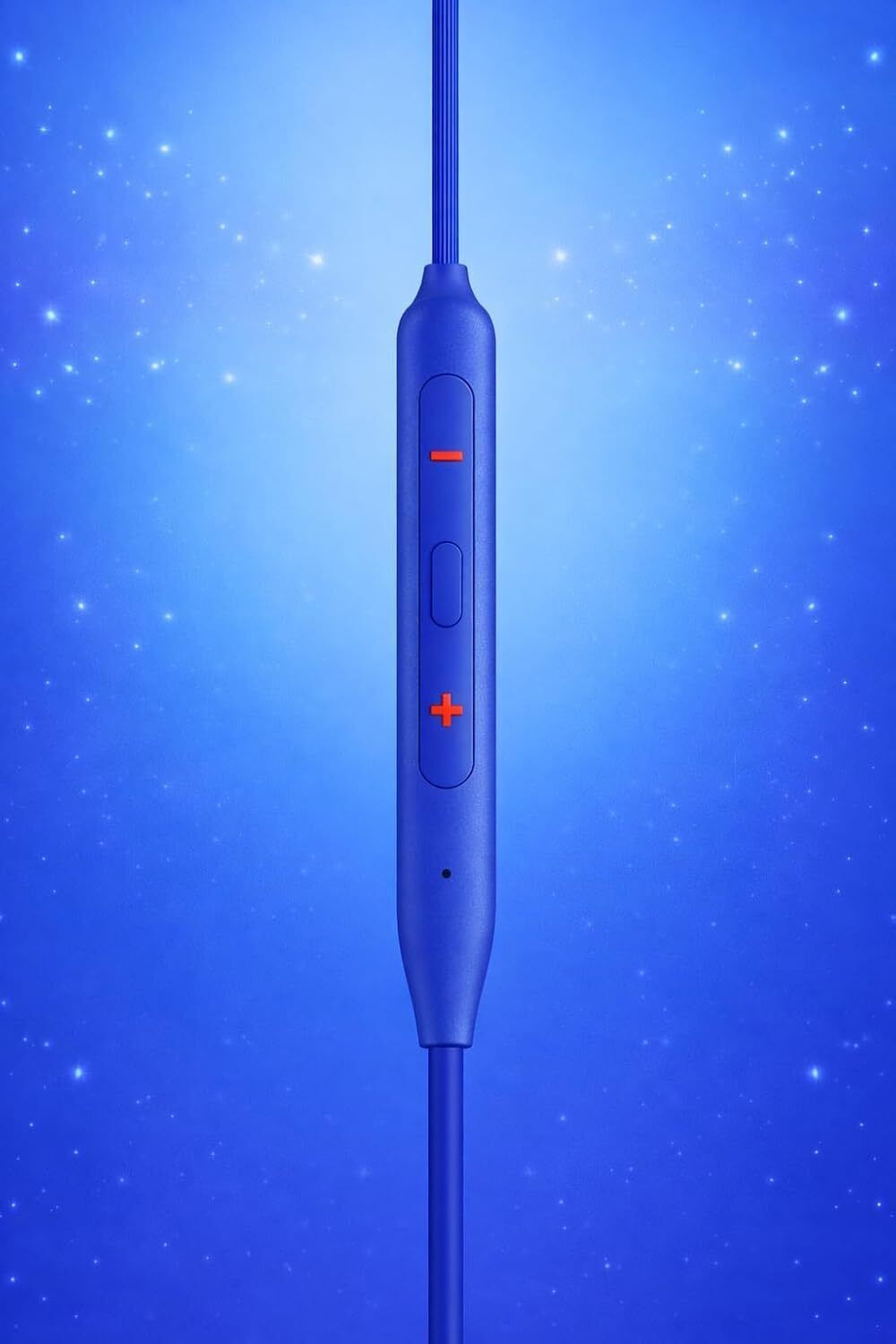Image of Griffy Original Bluetooth Neckband Z2 - Dual Device Connection, 45dB, Type-C Charging Bluetooth Headset (Blue, In the Ear)