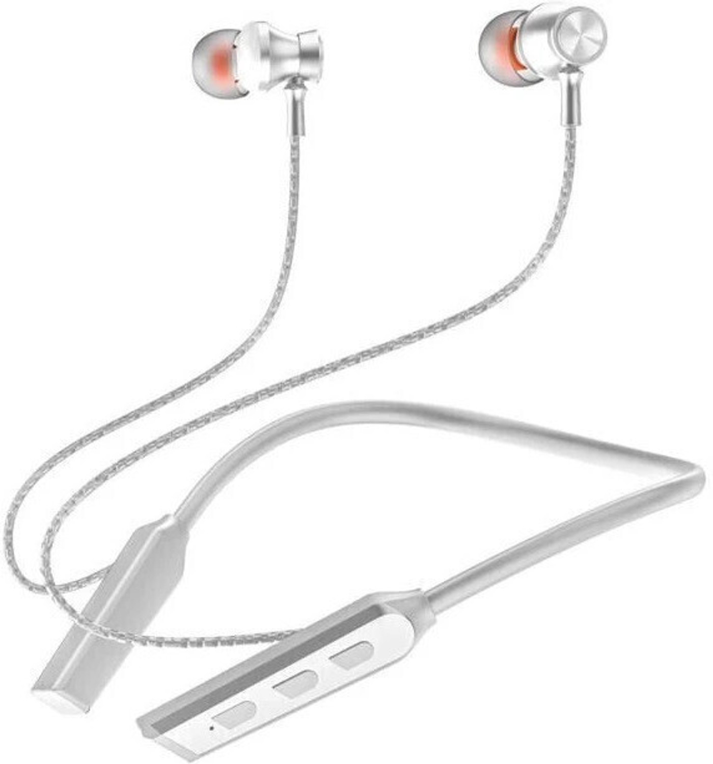 Image of Snexan Buds 3 Pro Bluetooth Bluetooth Headset (Silver, In the Ear)