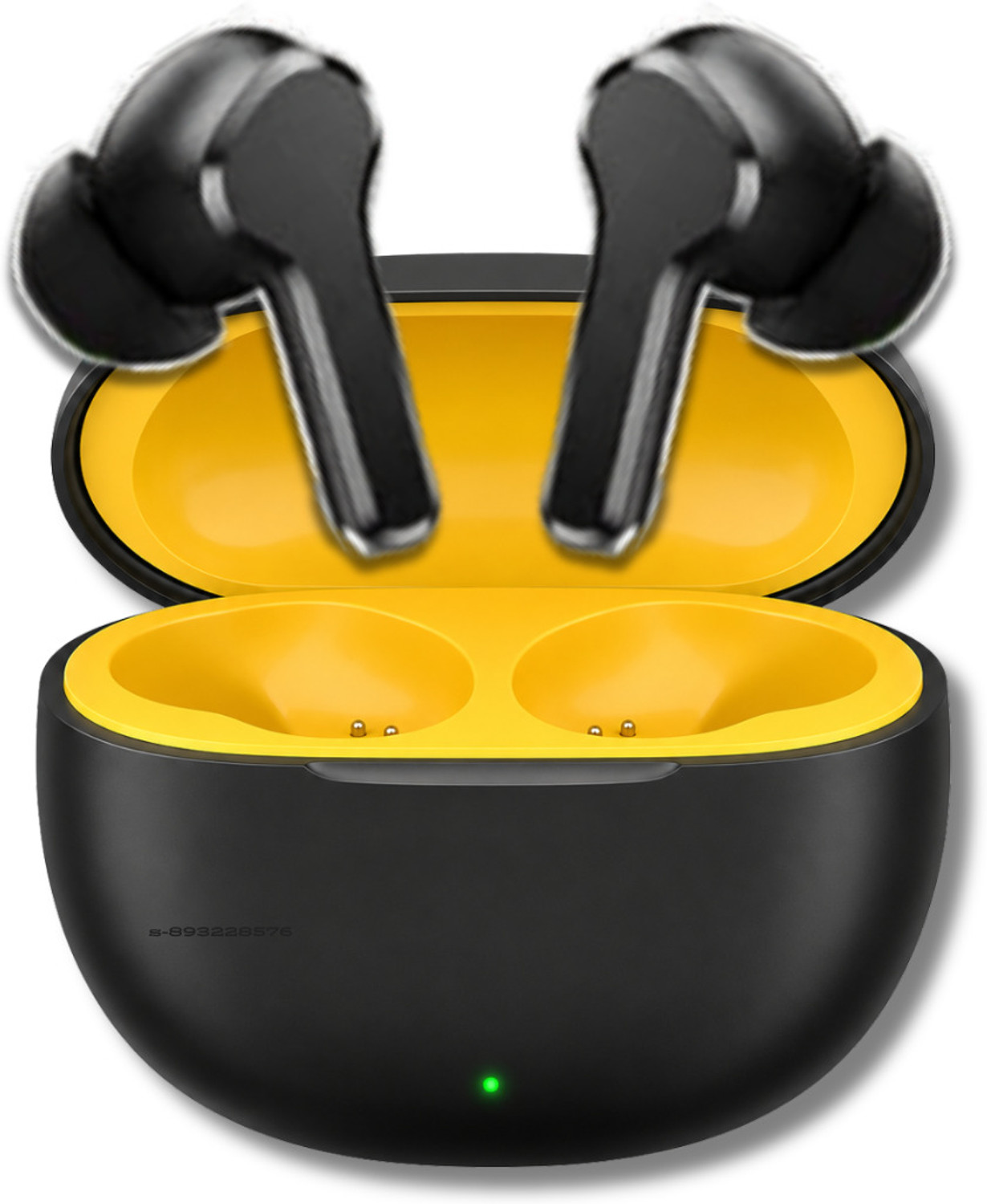 Image of Lynacz Original Bluetooth Wireless Earbuds Compatible for Oppo Enco X3, Touch Controls Bluetooth Headset (Black, In the Ear)