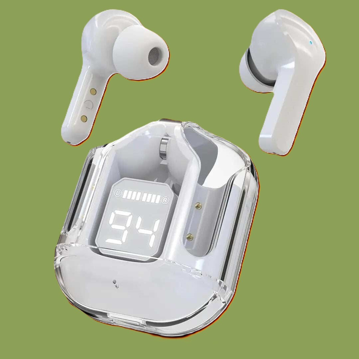 Image of BULLSTORM Soniqx 469 Earbuds with 10mm Driver BT 5.3 | 24Hrs Playtime Type-C Powerful Bass Bluetooth Headset (Blue, True Wireless)
