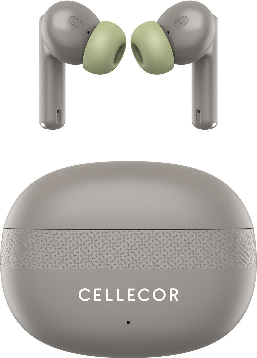 Image of Cellecor BroPods CB22 TWS With 45 Hrs, ENC, 13mm Driver, BT v5.1, Voice Assistant, IPX4 Bluetooth Headset (White, True Wireless)