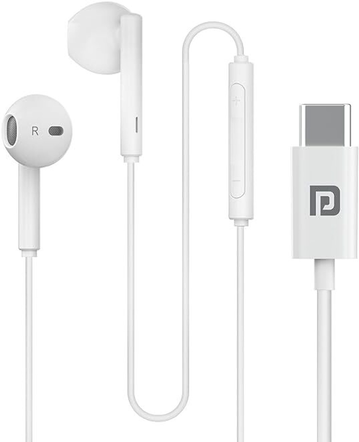 Image of Portronics COUNCH THETA C IN LINE MIC WIRED EARPHONE BLACK-1 Wired Headset (Black, In the Ear)