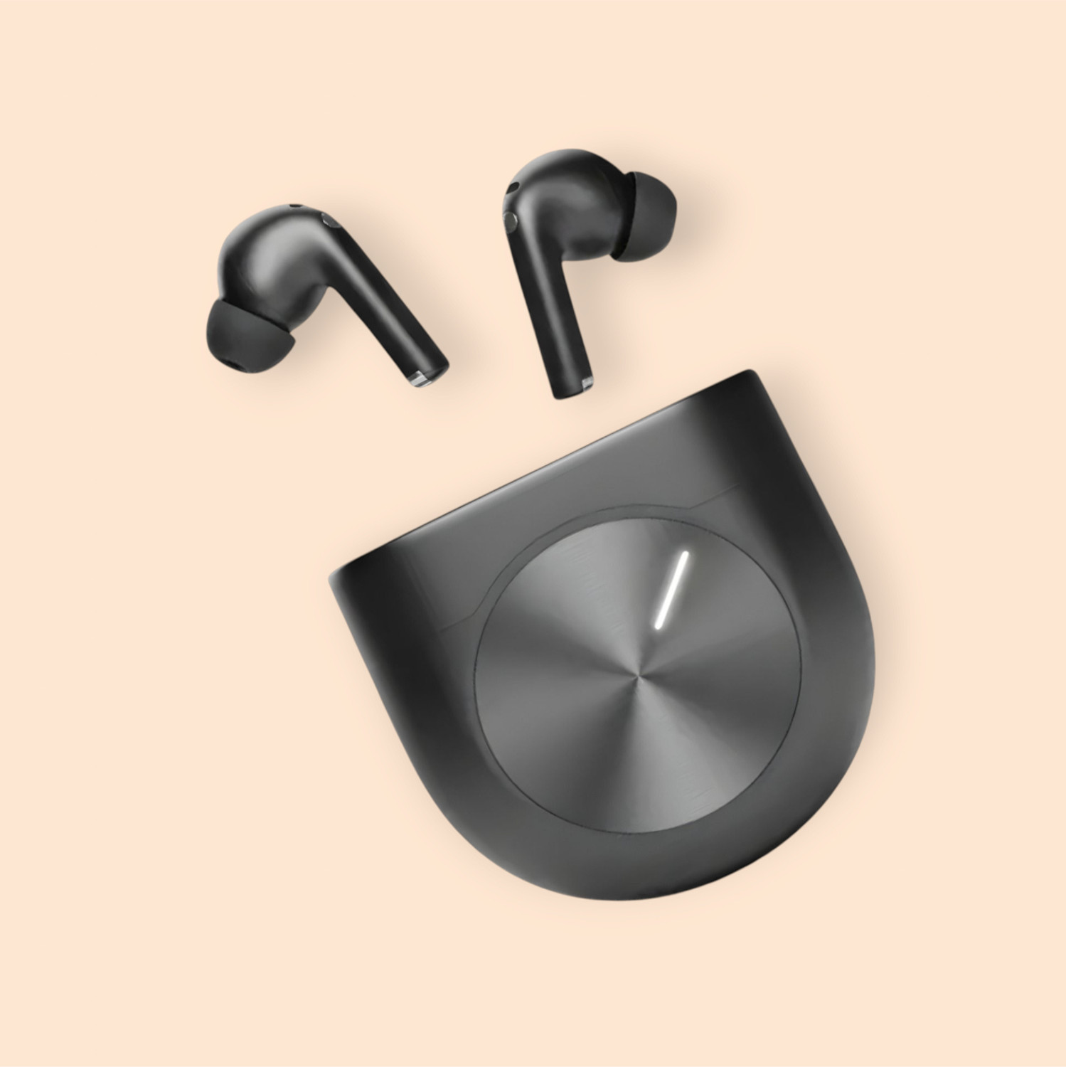 Image of house of common Master buds Core ANC | 49dB 6 Mic ENC, 48Hr Playtime, Hi-Res Audio 3E Bluetooth Headset (Black, True Wireless)
