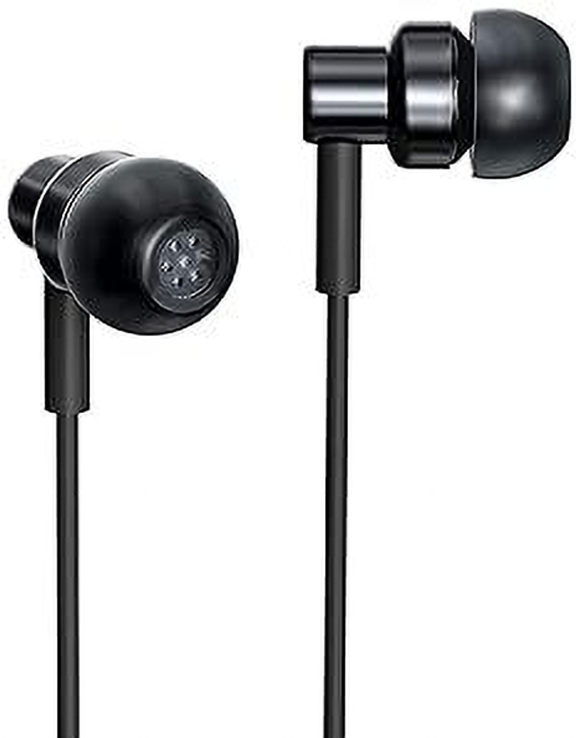 Image of Lynacz Original Redmi Wired High Definition in-Ear Earphones with in-Built HD Mic Wired Headset (10 mm Driver, Metal Sound Chamber for Dynamic Bass (Black), In the Ear)