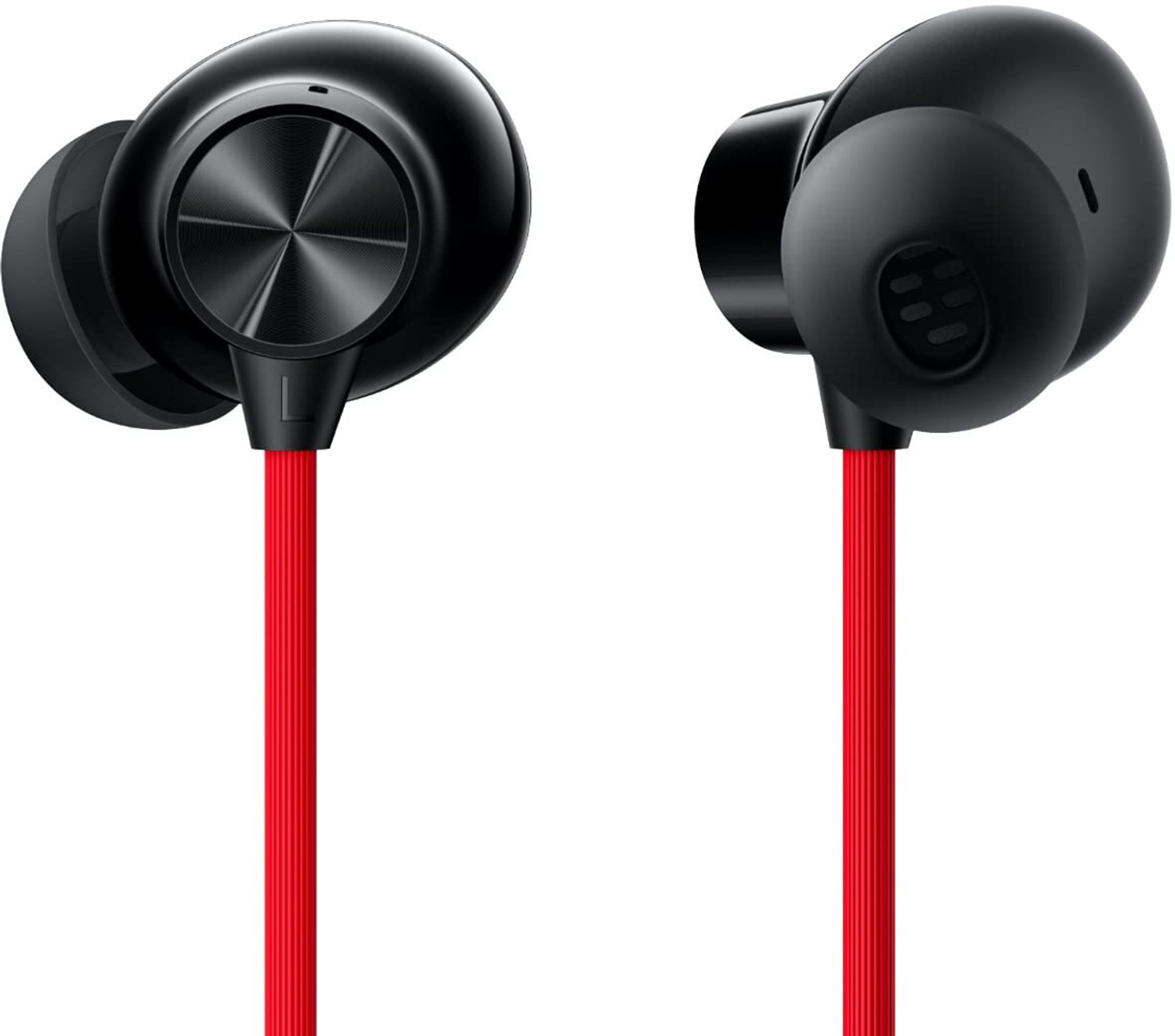Image of bAot Wireless B2 Neckband With 50Hrs Playback And Clear Sound With Deep Bass Bluetooth Headset (Red, In the Ear)