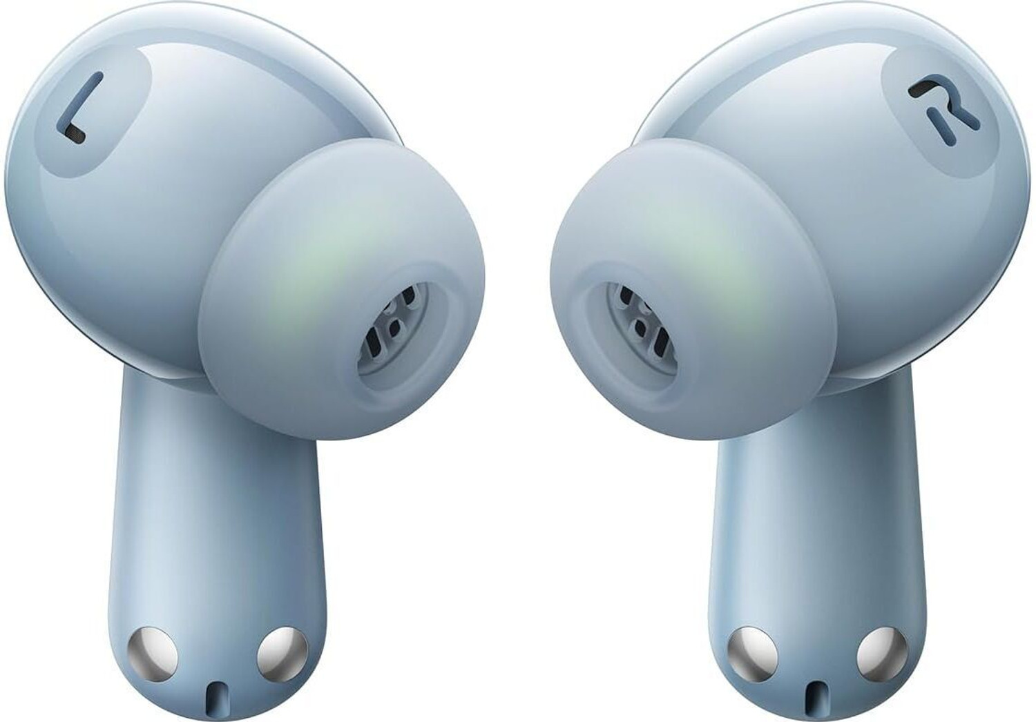 Image of Thirty First Truly Wireless Bluetooth Earbuds 3 Pro with up to 32dB Active Noise Cancellation Bluetooth Headset (Blue, In the Ear)