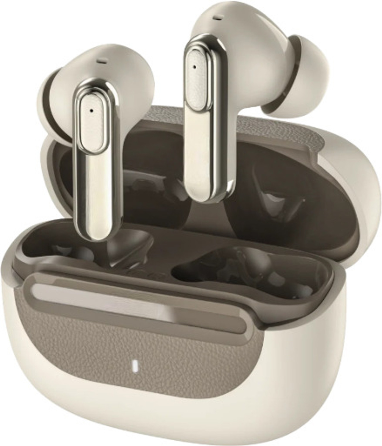 Image of Shincart N o ise Buds UNO, 40Hrs Playtime, Quad Mic with ENC, Bluetooth Headset Z81 Bluetooth Headset (Gold, True Wireless)