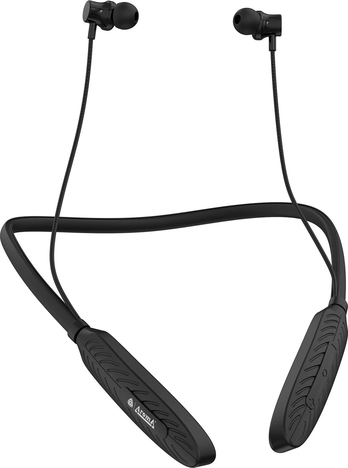 Image of ULTRADART Wireless Neckband with 48H Battery, Magnetic Auto On /Off & Type-C Fast Charging Bluetooth Headset (Black, In the Ear)