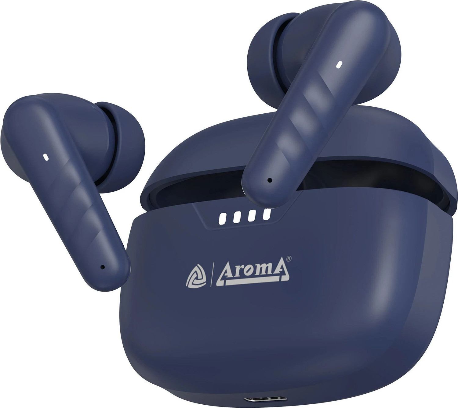 Image of THANVIKA TECH Buds 2r Bluetooth 5.3 Wireless Earbuds (Deep Grey) Bluetooth Headset (Deep Grey, True Wireless)