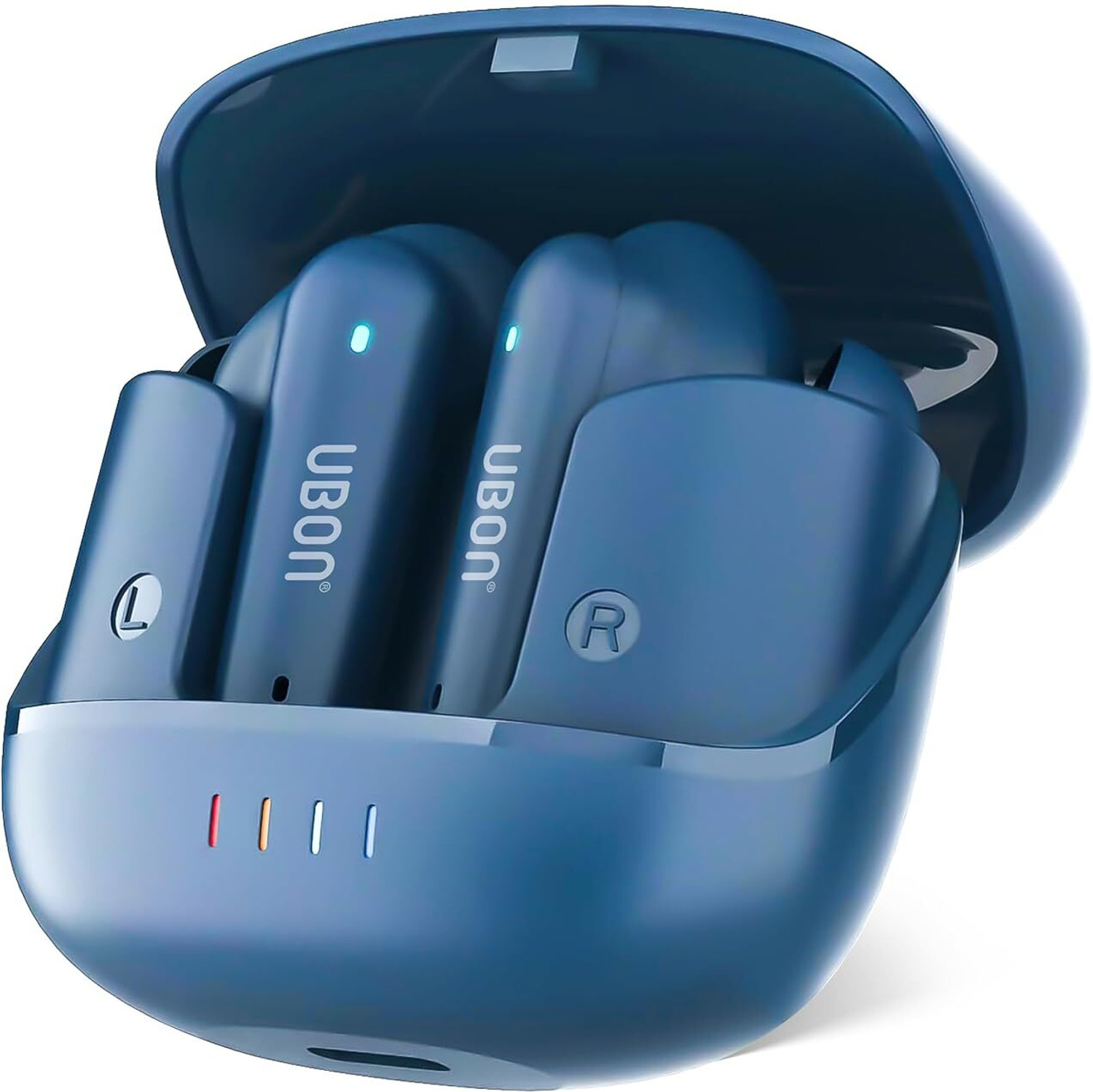 Image of Molta J23 Fast Charging, 40ms Low Latency v5.3, IPX5, 360 Hr Standby Time, AI & ANC Bluetooth Headset (Black, White, Blue, In the Ear)