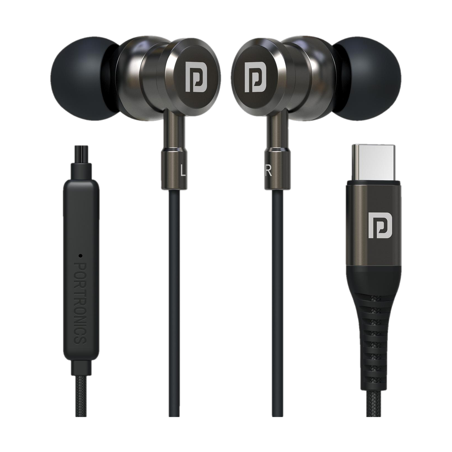 Portronics Tune C Type C Earphone with Mic - Image 6