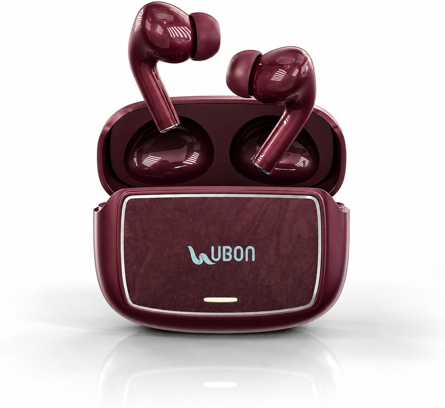 Image of Ubon Wireless Earphone Neckband BT5200 Bass Factory 2.0 Bluetooth Headset (Yellow, In the Ear)