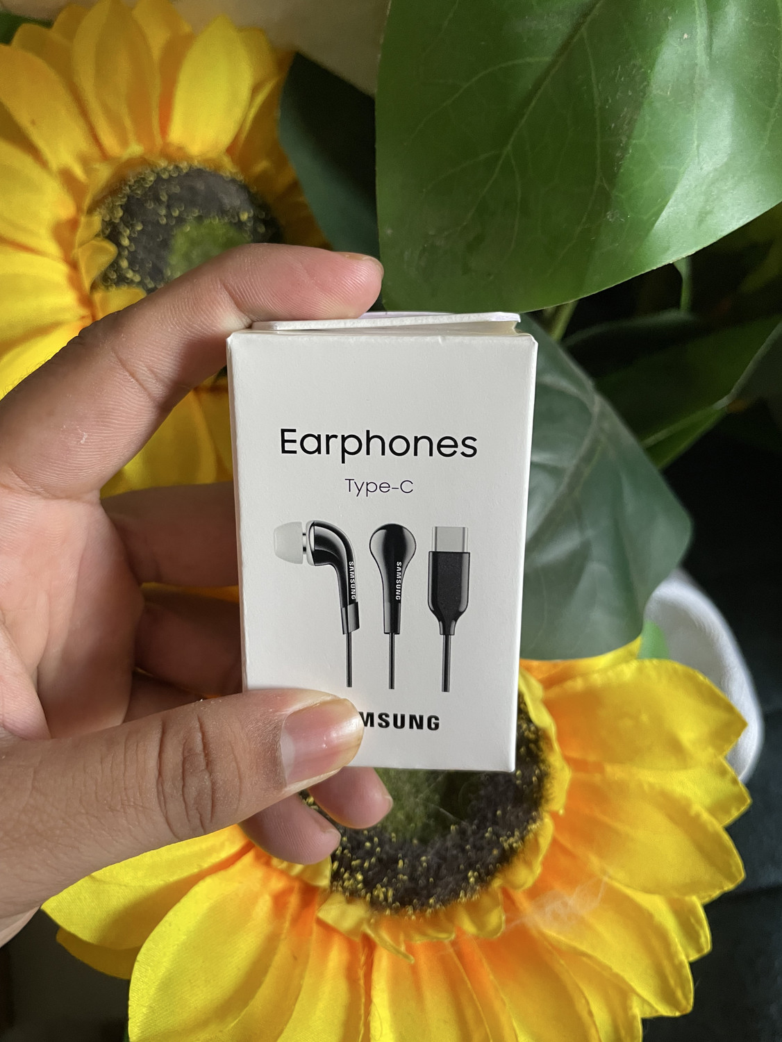 Image of Samsung Original IC050 Type-C Earphone White Wired Headset (White, In the Ear)