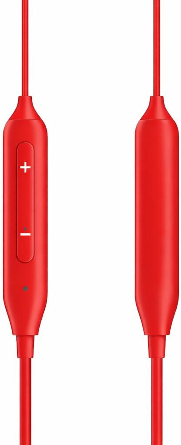 Image of Lynacz Original Compatible for OnePlus Z3 Wireless Neckband Bluetooth Earphones (Red) Bluetooth Headset (ANC | 28 Hours Battery | Type-C Fast Charging | Dual Pairing, In the Ear)