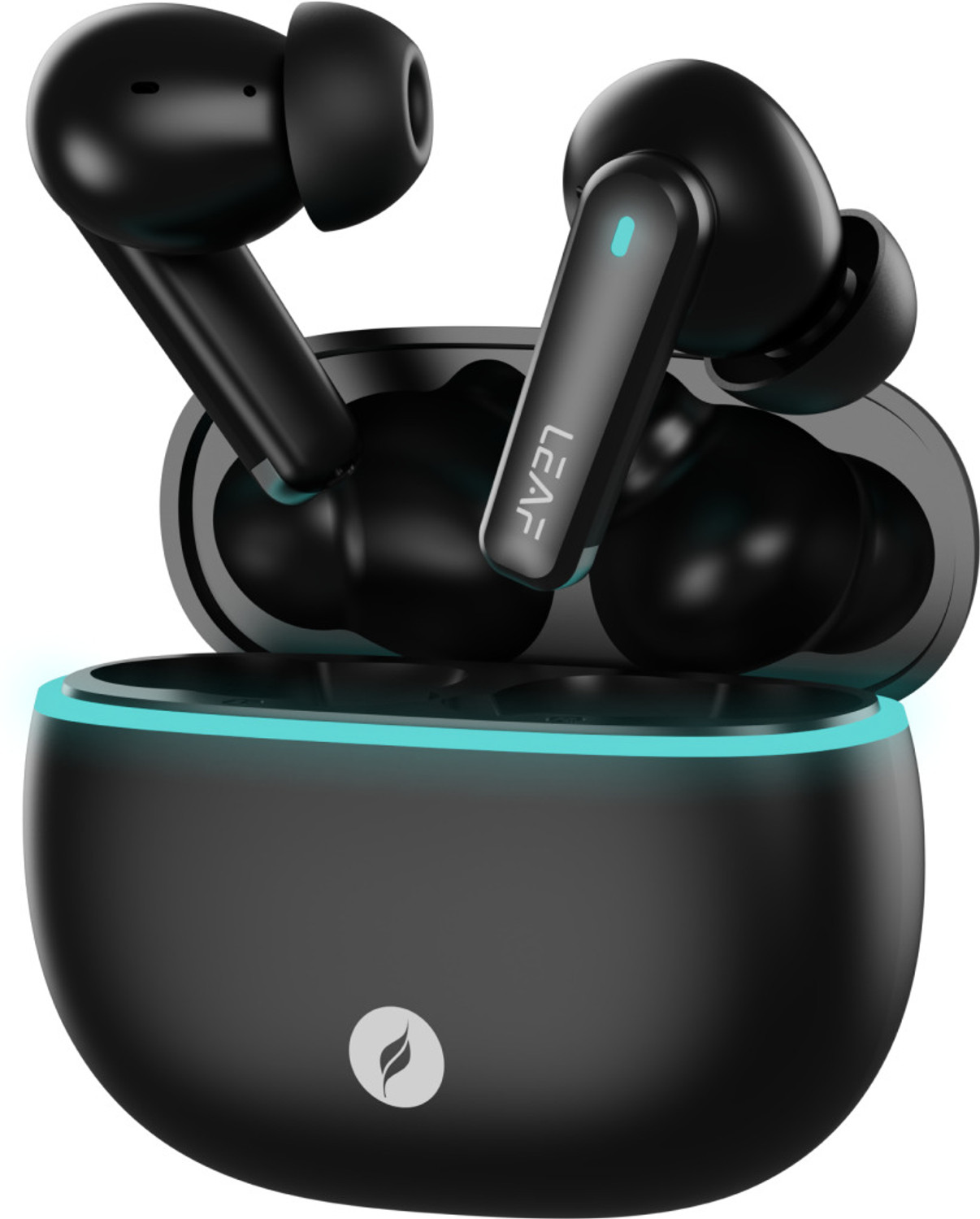 Image of Leaf Bass X414 Headphone, AI SOUND App, 50H Playtime, 40mm Driver, IPX5, BT v5.3 Bluetooth & Wired Headset (Desert Dune, On the Ear)