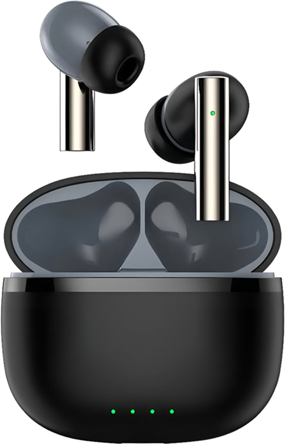 Image of snowbudy SB-895 with 25dB ANC,12.4mm Dynamic Bass Drivers,48Hrs Playback, BT5.4, IP55-14 Bluetooth Gaming Headset (Yellow, Black, True Wireless)