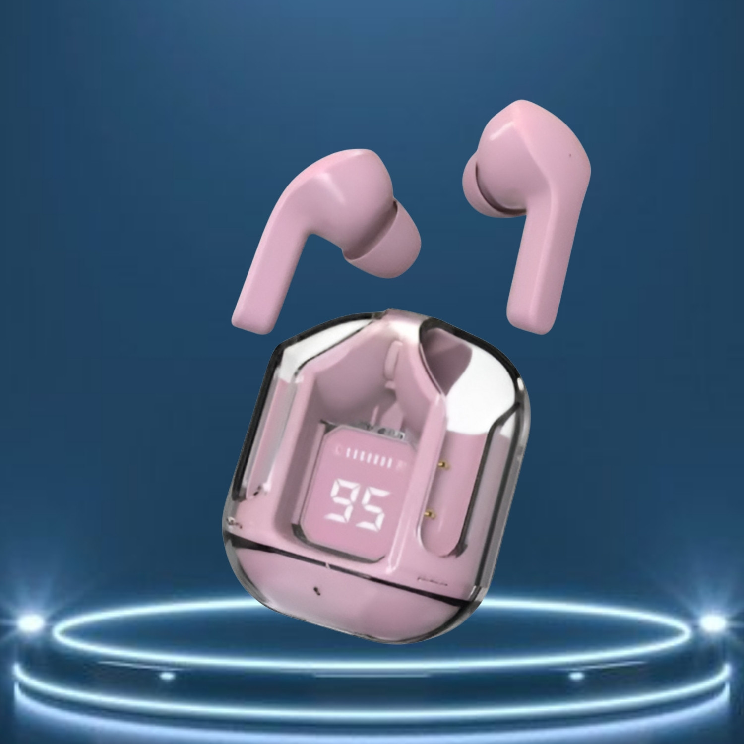 Image of Robotek Hero TWS 5-6 Hours Playtime Bluetooth Headset (Multicolor, True Wireless)