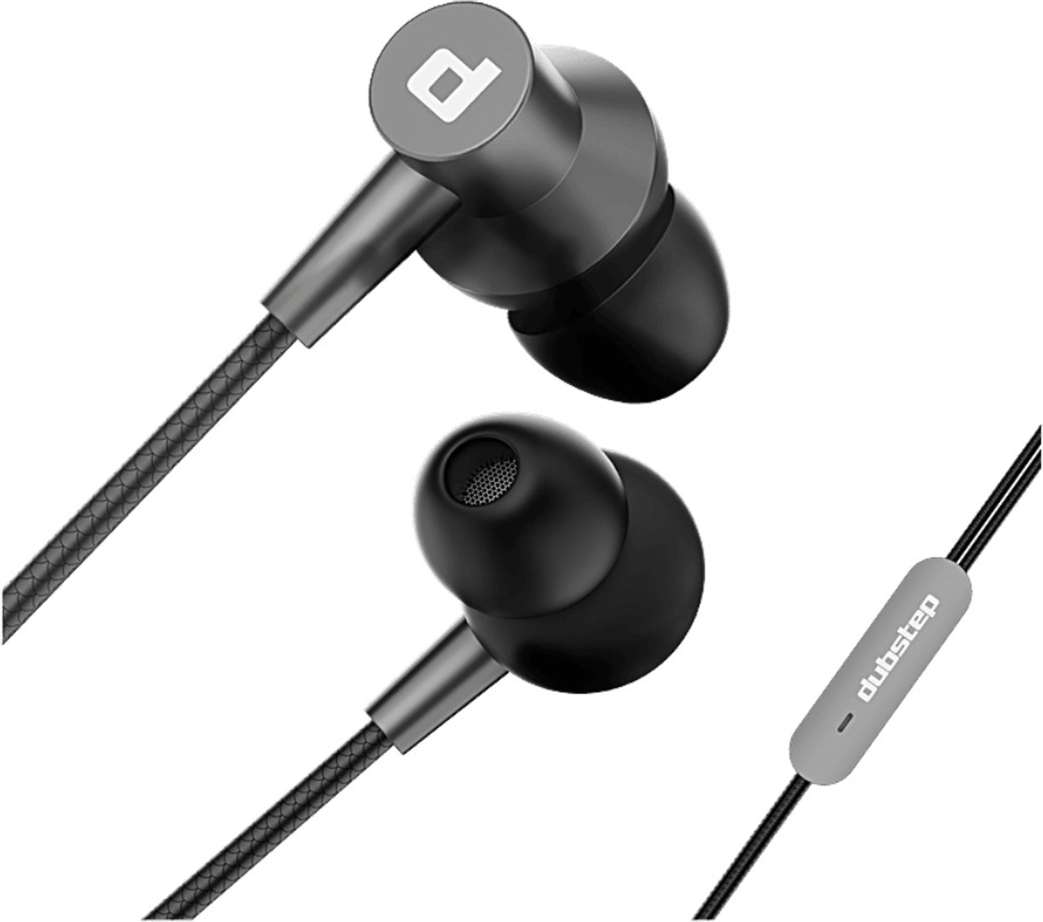 Image of Dubstep Squad M7 In-Ear Wired Earphones With Mic & X-Bass Technology, Wired Headset (Black, In the Ear)