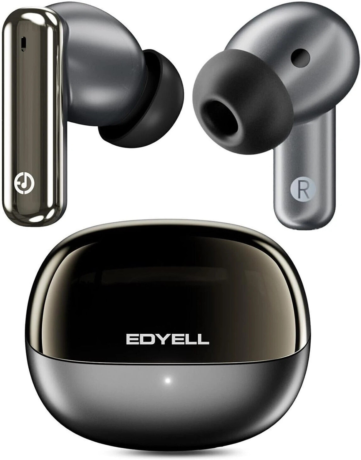 Image of Boston Levin ARMX Earbuds with Playtime 30H,Low Latency Gaming,13mm Drivers,IPX5,BT5.3,TWS Bluetooth Headset (Black, In the Ear)