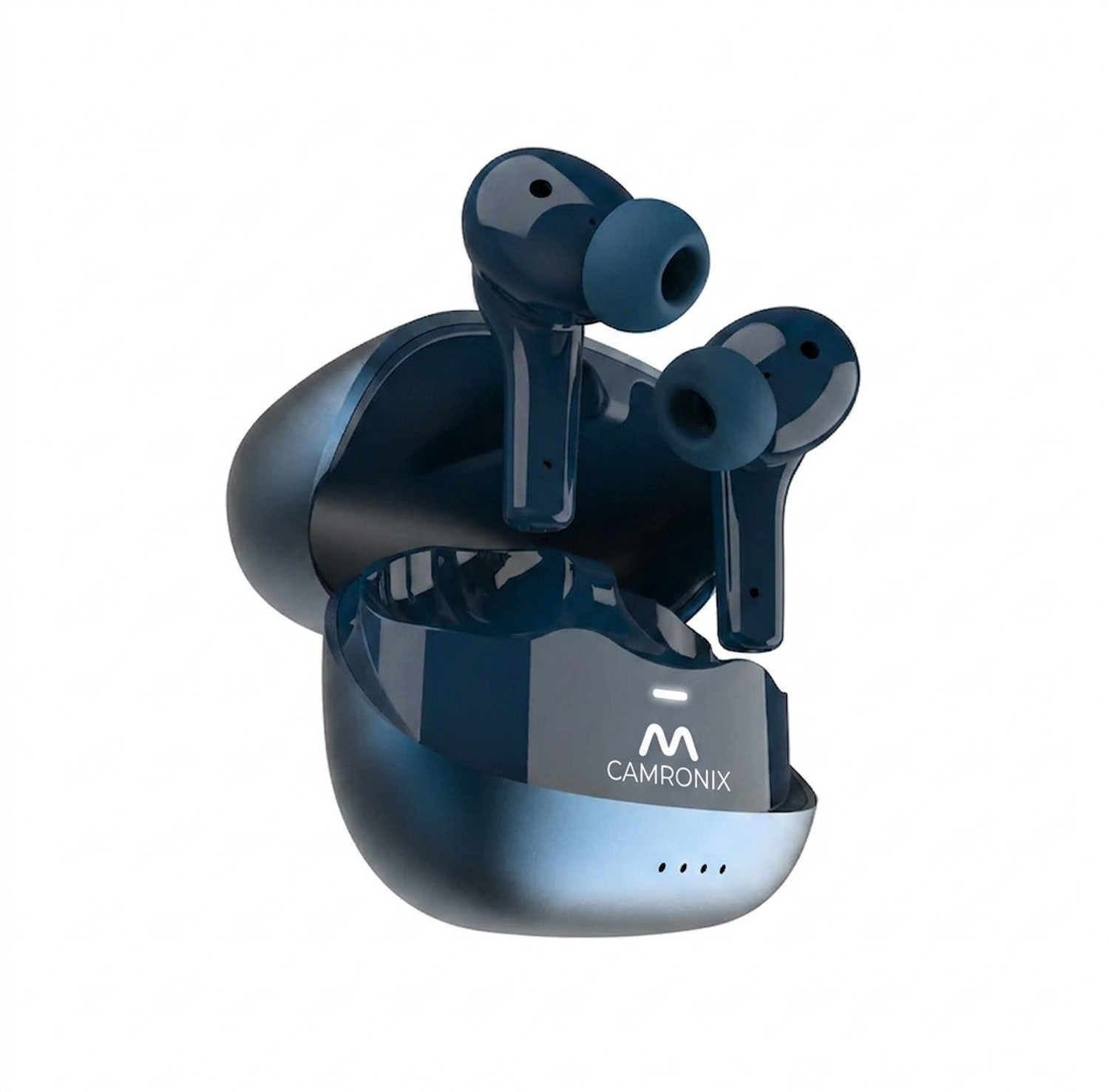 Image of Lynacz Original Compatible for Realme Buds T200x TWS Earbuds with Deep Bass 12.4mm Drivers, 25dB Bluetooth Headset (Active Noise Cancellation, Quad Mic, 45ms Latency - (Black), In the Ear)