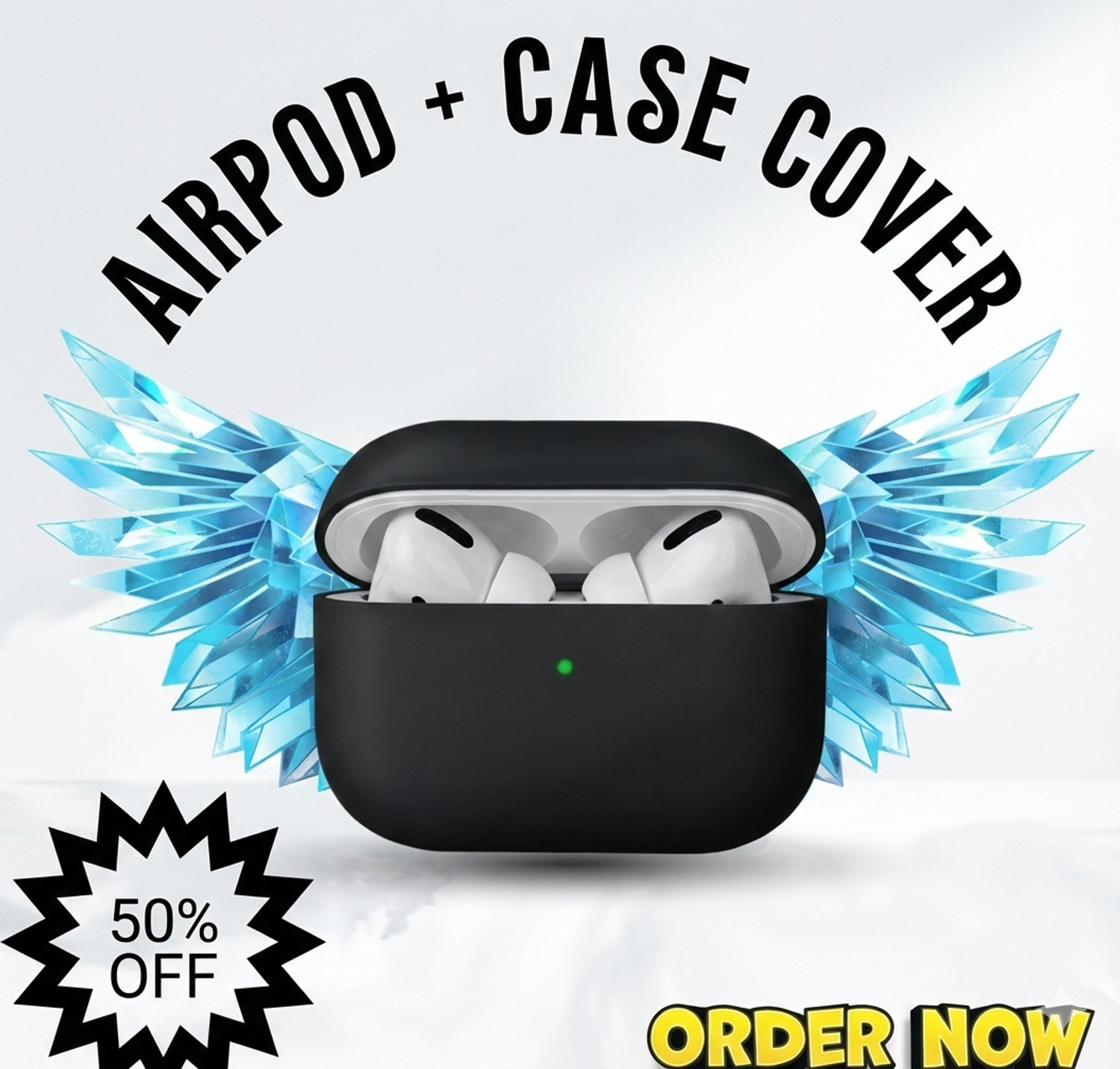 Image of deagon display earbuds Bluetooth Headset (White, True Wireless)
