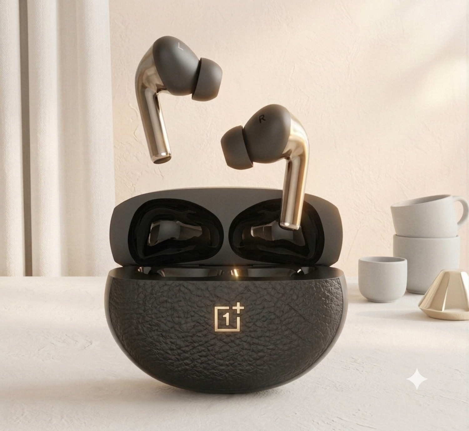 Image of Amoonk On Plus Buds Pro 3 Bluetooth TWS in-Ear Buds - Dual Drivers Dual R54 Bluetooth Headset (Black, True Wireless)