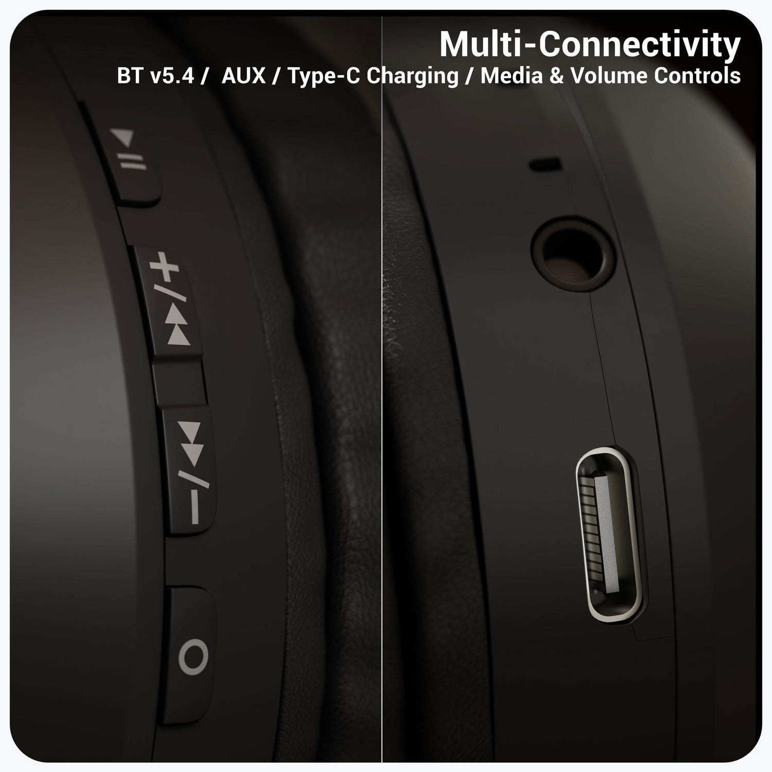 Image of ZEBRONICS ZEB-Paradise Plus Bluetooth & Wired Headset (Black, True Wireless)
