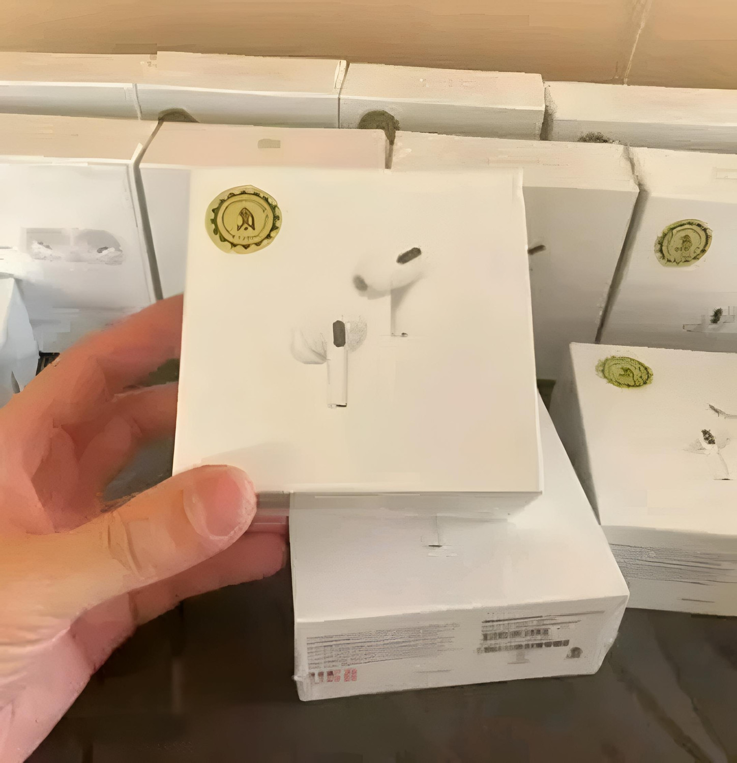 Image of Urja Enterprise Airpods Pro 2 Touch Display with Compair apple airpods ANC (USB-C) Bluetooth Headset (White, True Wireless)