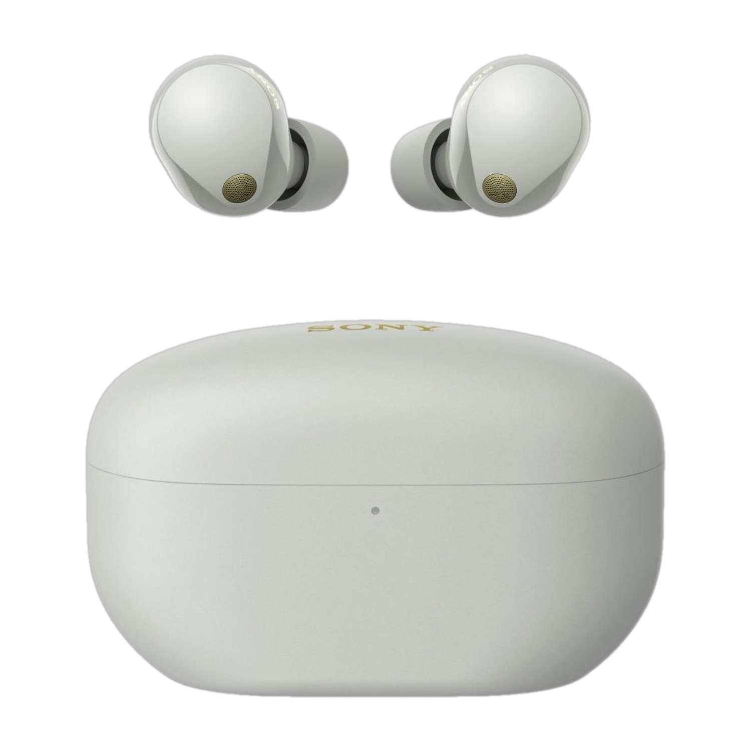Image of Lynacz Original Compatible For Buds air 6 Bluetooth Headset (Earphone Lasting Battery Hybrid Noise Cancellation (Silver), True Wireless)