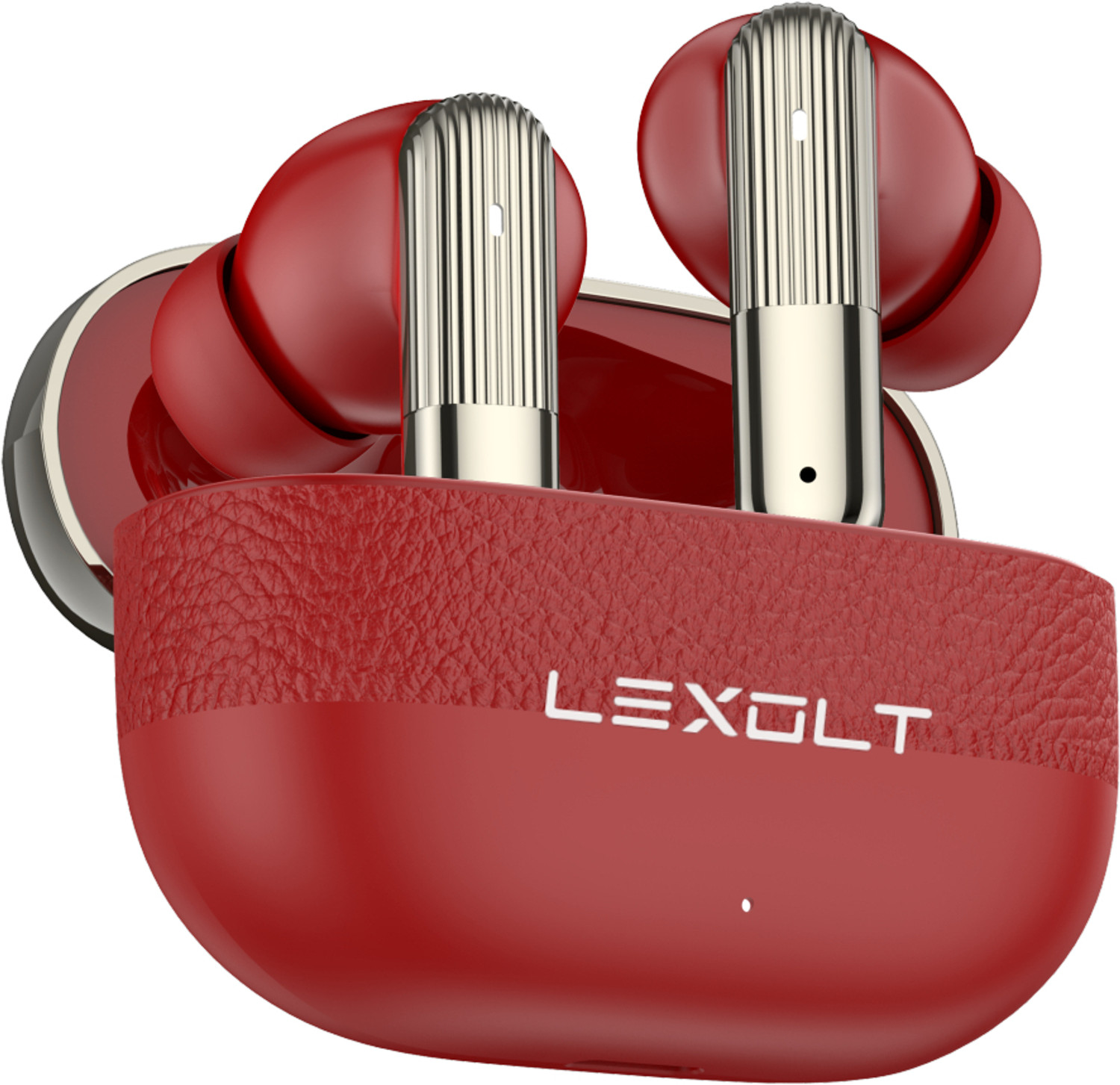 Image of Lynacz Original Ear Earbuds, Compatible with Buds Air 7, Lightweight Comfortable Bluetooth Headset (Red, True Wireless)