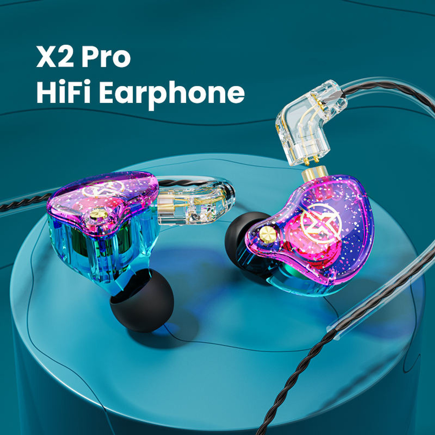 Image of Iqxpower IQX2PRO Wired Gaming Headset (Neon Exonic, Black, Venom Green, White, In the Ear)