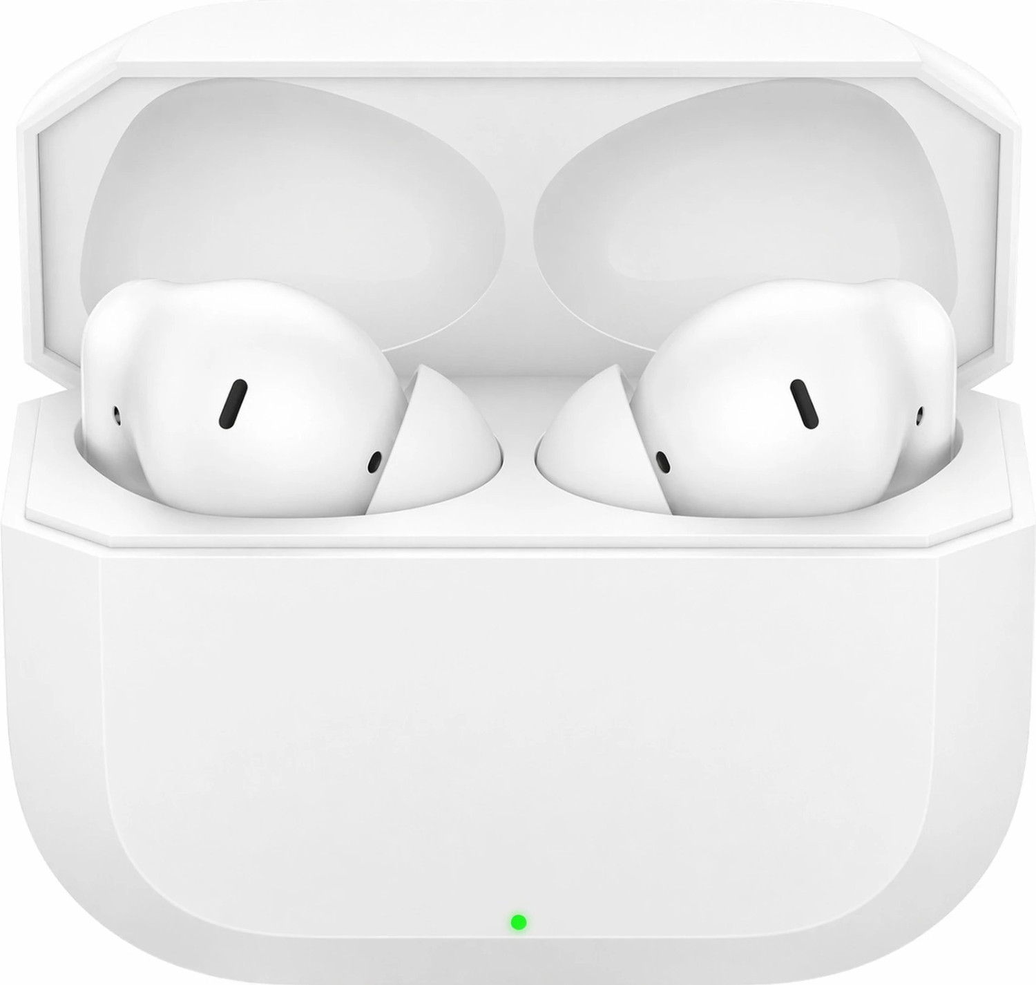 TWS Plastic Press and Release Earbuds Pouch For SMARTPHONE, LAPTOP (WHITE) - Image 1