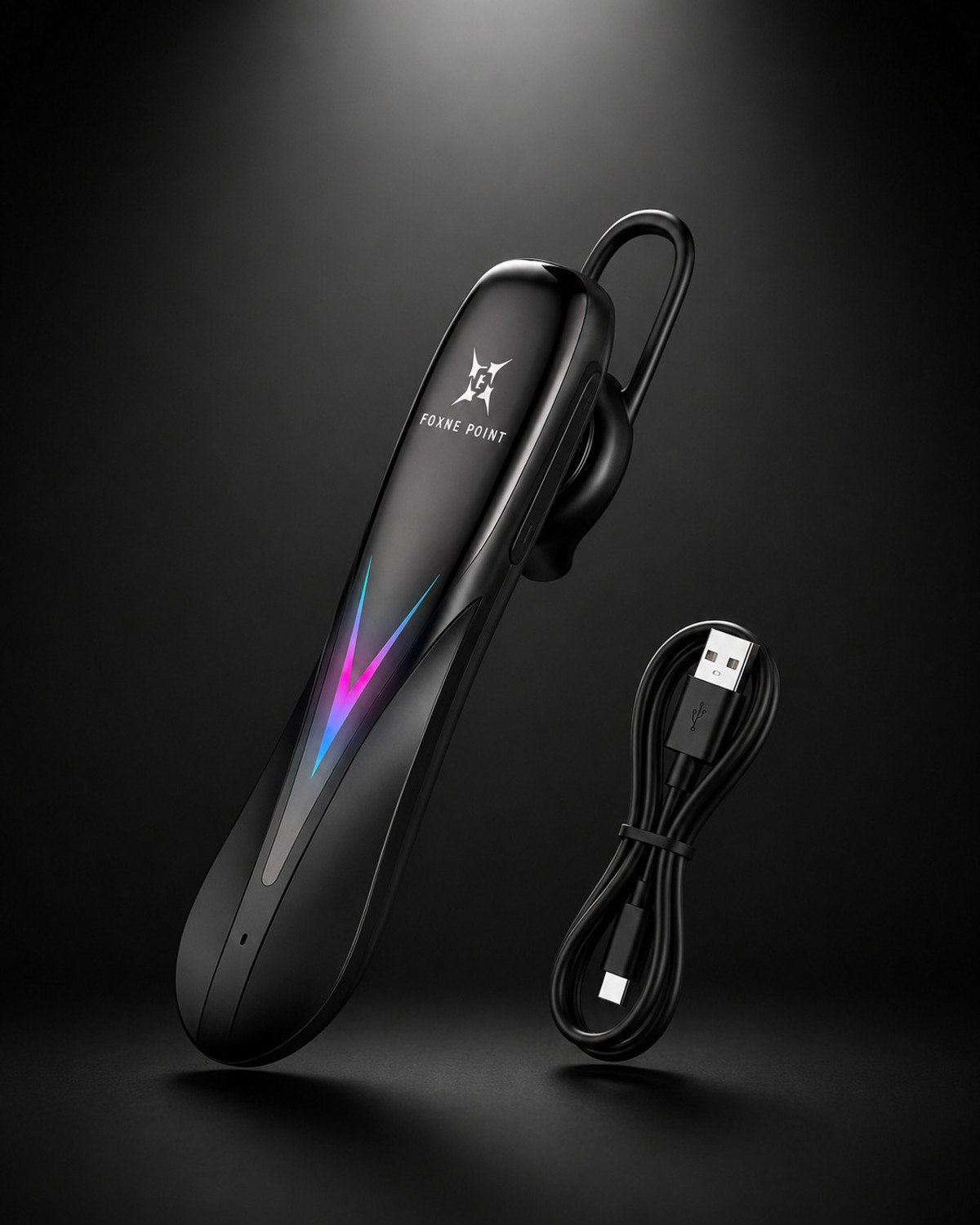 Image of Elista Earbud Aerospace ELS TWS201 Bluetooth Headset (Black, White, True Wireless)