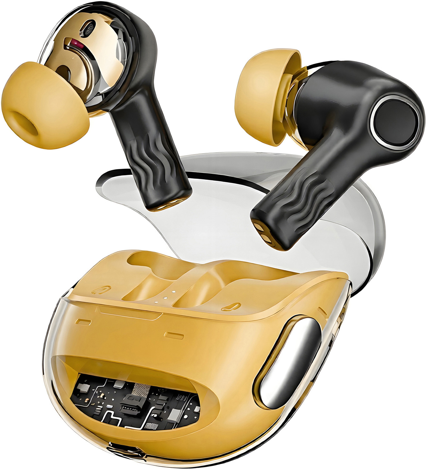 Qvee Nirvana Crystal Wireless Earbuds - Image 1