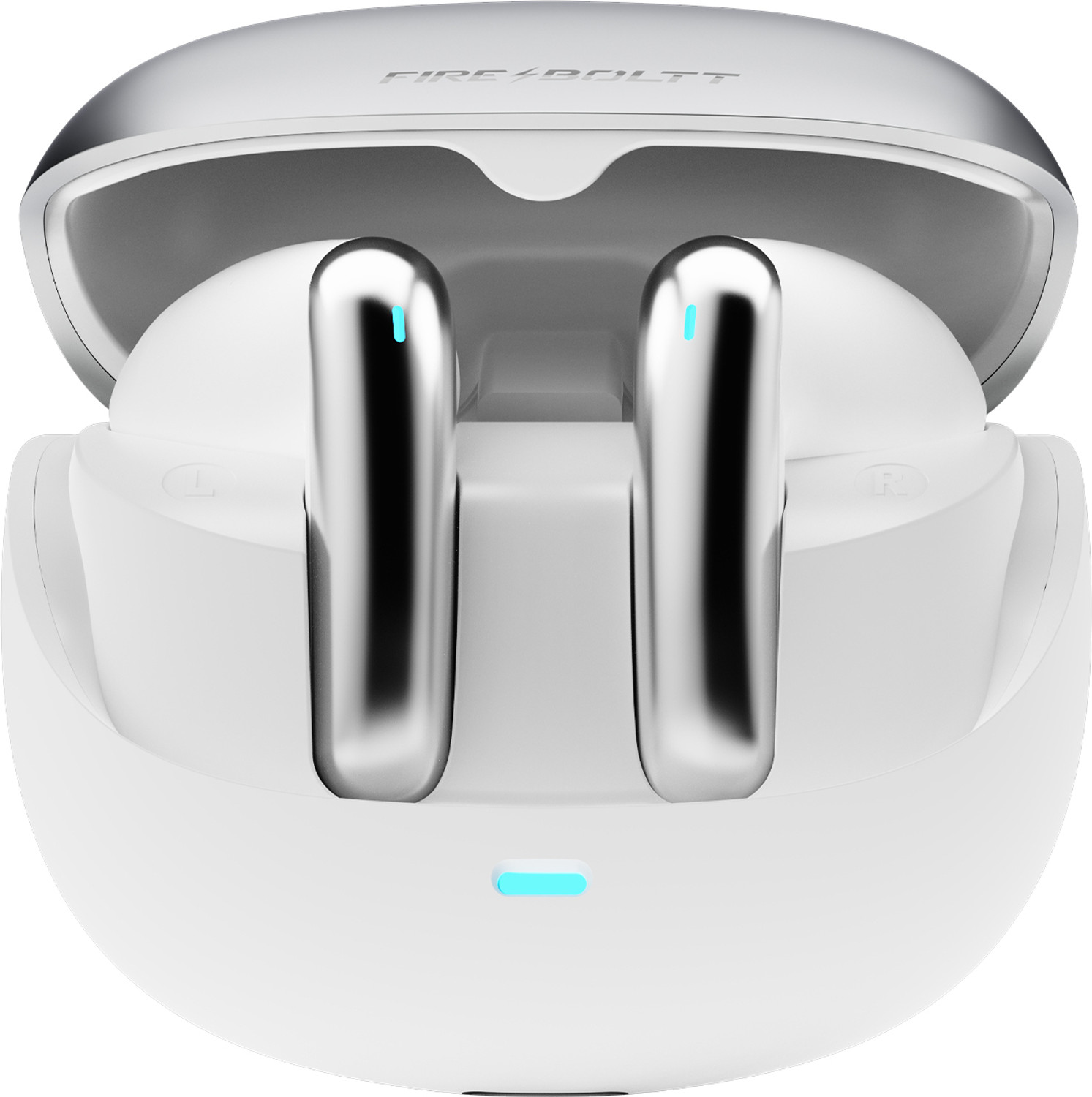 Image of Fire-Boltt Aero Lite TWS Earbuds, Custom EQ Profiles, 50H Battery, Quad Mic ENC, BT 5.4 Bluetooth Headset (Sage, True Wireless)