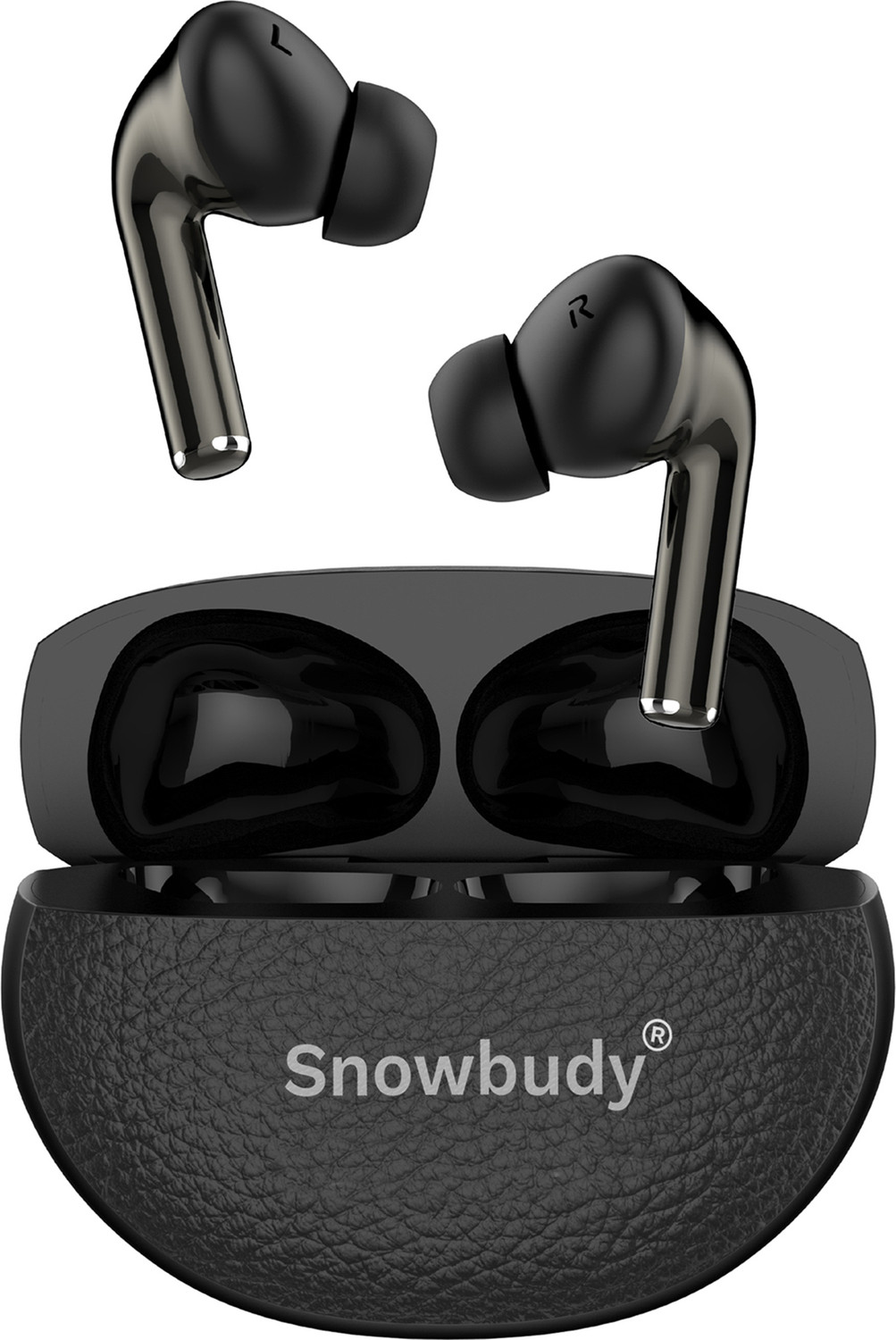 Image of snowbudy SB-895 with 25dB ANC,12.4mm Dynamic Bass Drivers,48Hrs Playback, BT5.4, IP55-14 Bluetooth Gaming Headset (Yellow, Black, True Wireless)