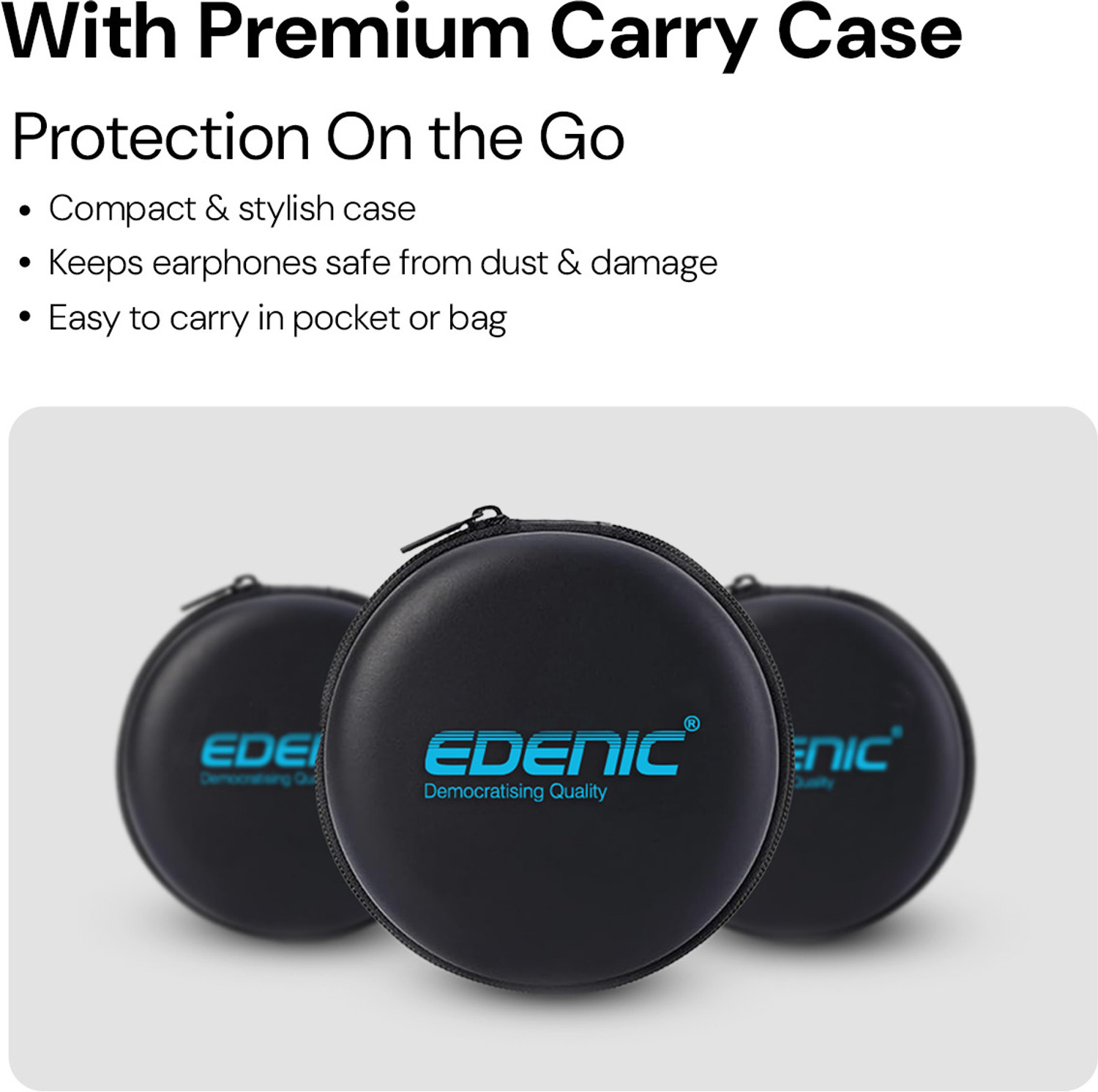Image of EDENIC USB TYPE C METAL EARPHONE Wired Headset (GRAY, In the Ear)