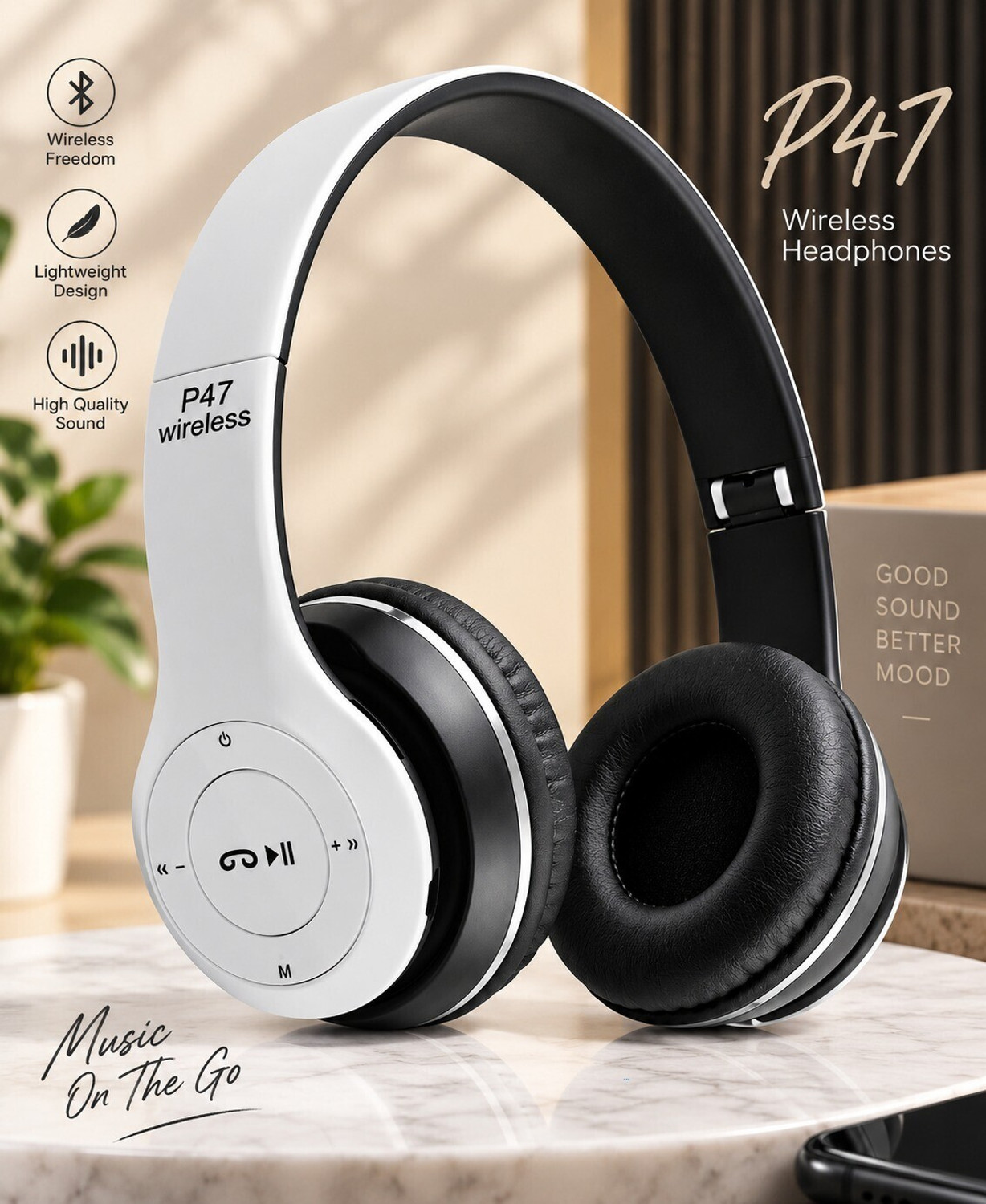 ShreeVistaar Wireless Headphones - Image 1