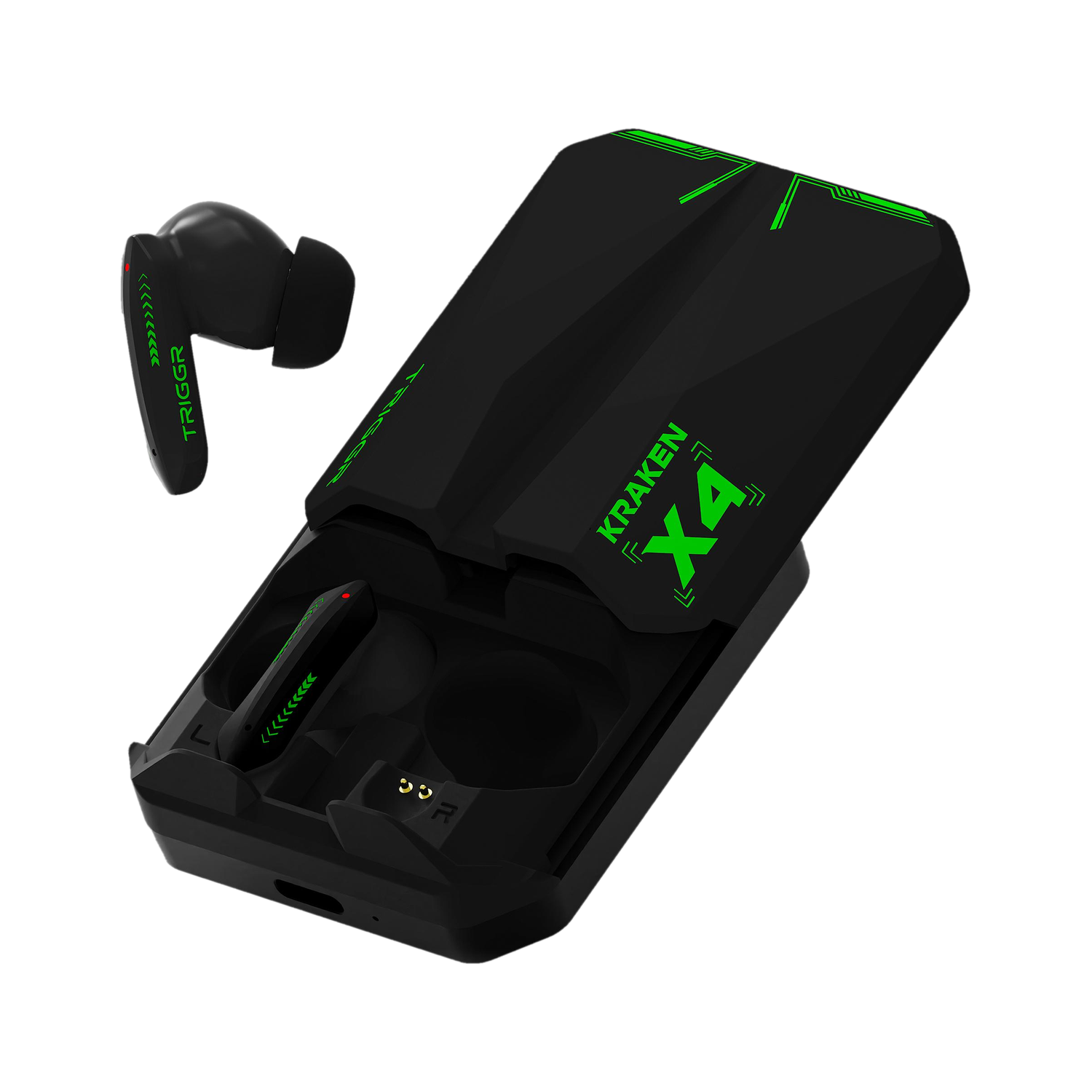 Image of Thirty First Truly Wireless Bluetooth Earbuds 3 Pro with up to 32dB Active Noise Cancellation Bluetooth Headset (Grey, In the Ear)