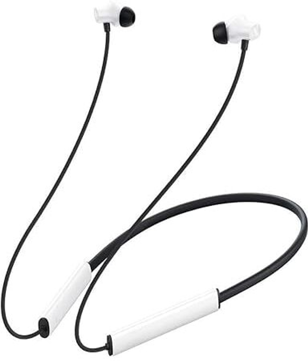 Image of Lynacz Original Buds 2R Wireless Earbuds - 12.4mm Drivers, Bluetooth Headset (Long 38H Battery, Quad Mic ENC, IP55 - White, In the Ear)
