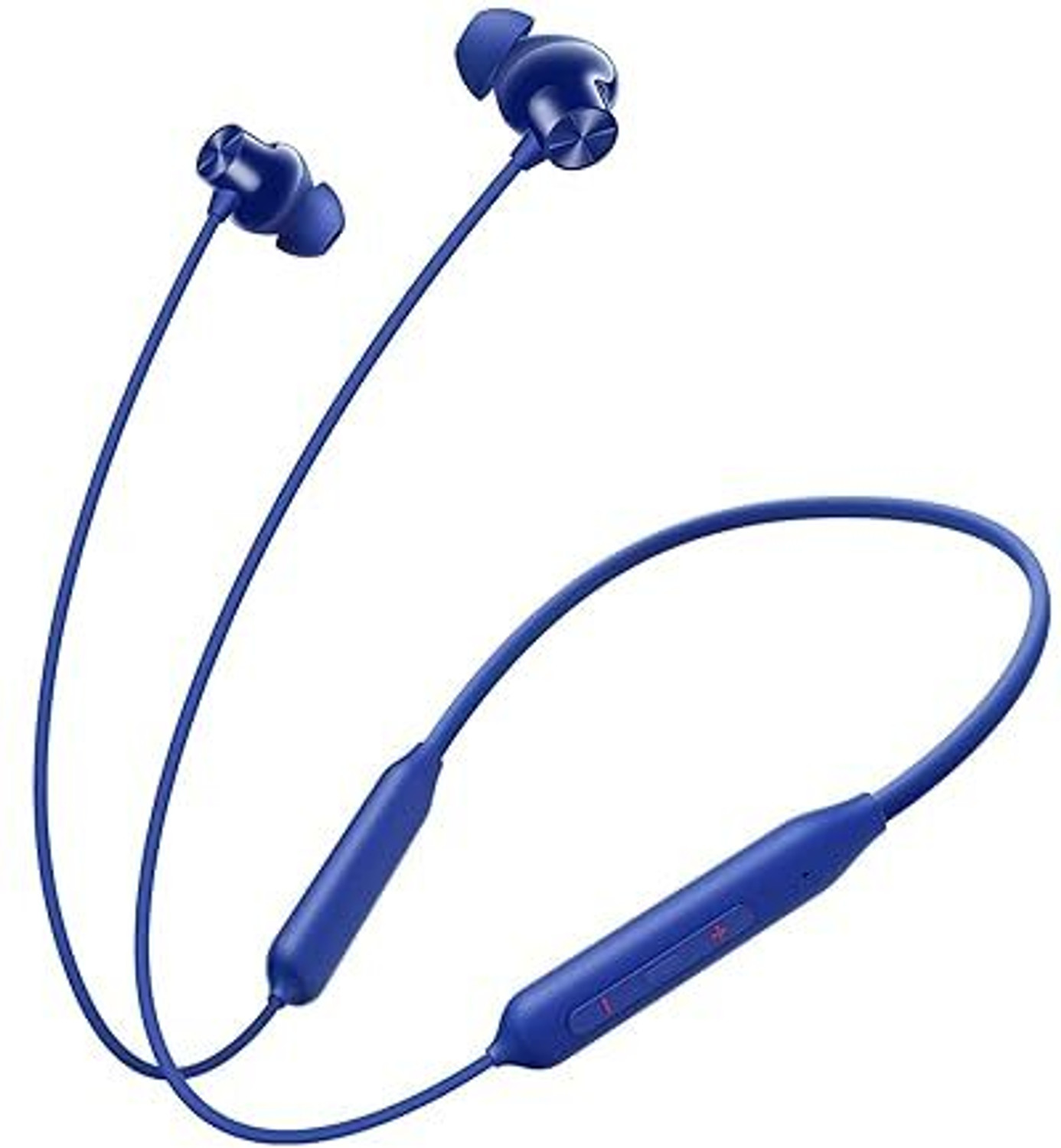 Image of bAot Wireless B2 Neckband With 50Hrs Playback And Clear Sound With Deep Bass Bluetooth Headset (Blue, In the Ear)