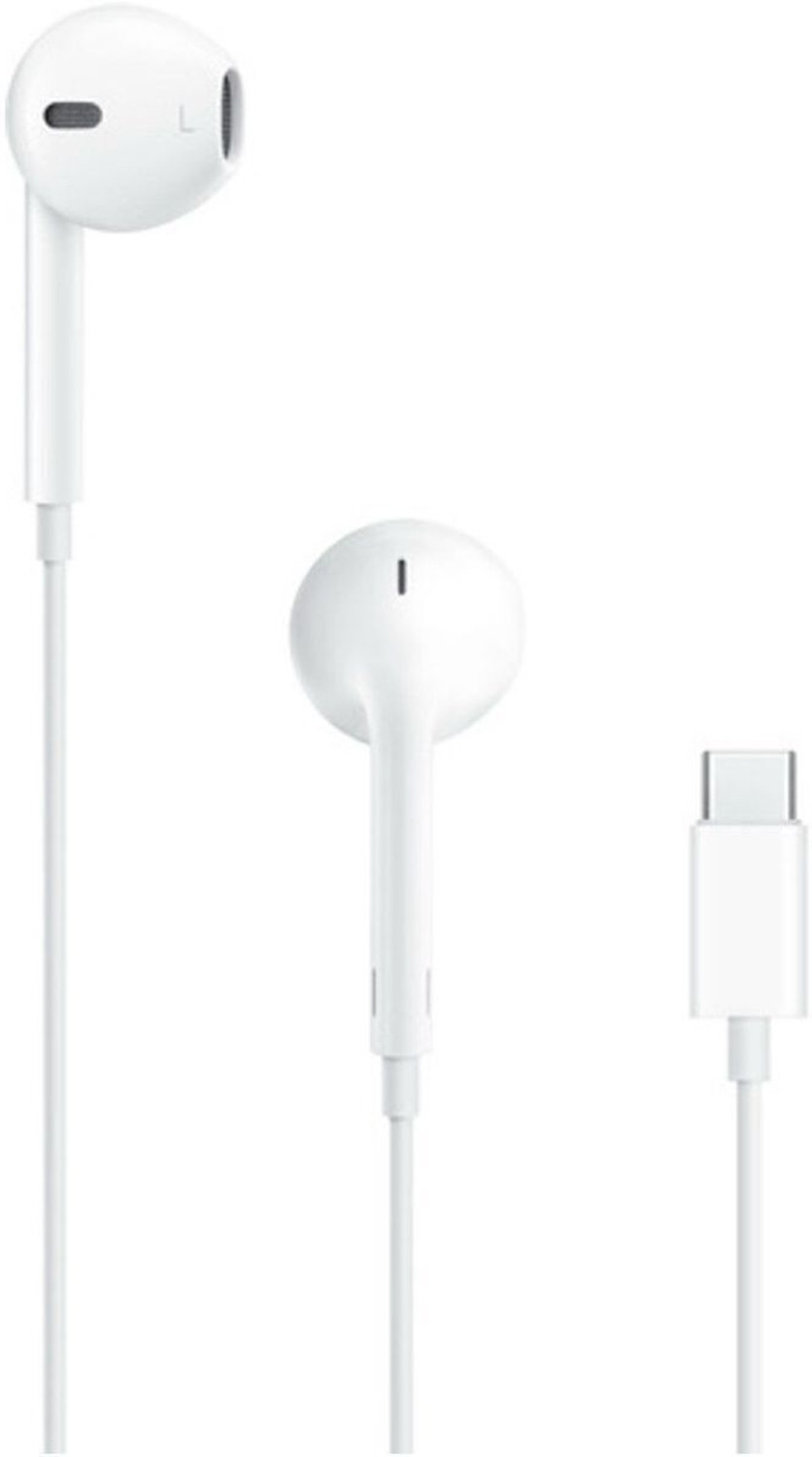 Image of APL Earpods (USB-C) Wired Headset (White, In the Ear) Wired Headset (White, On the Ear)