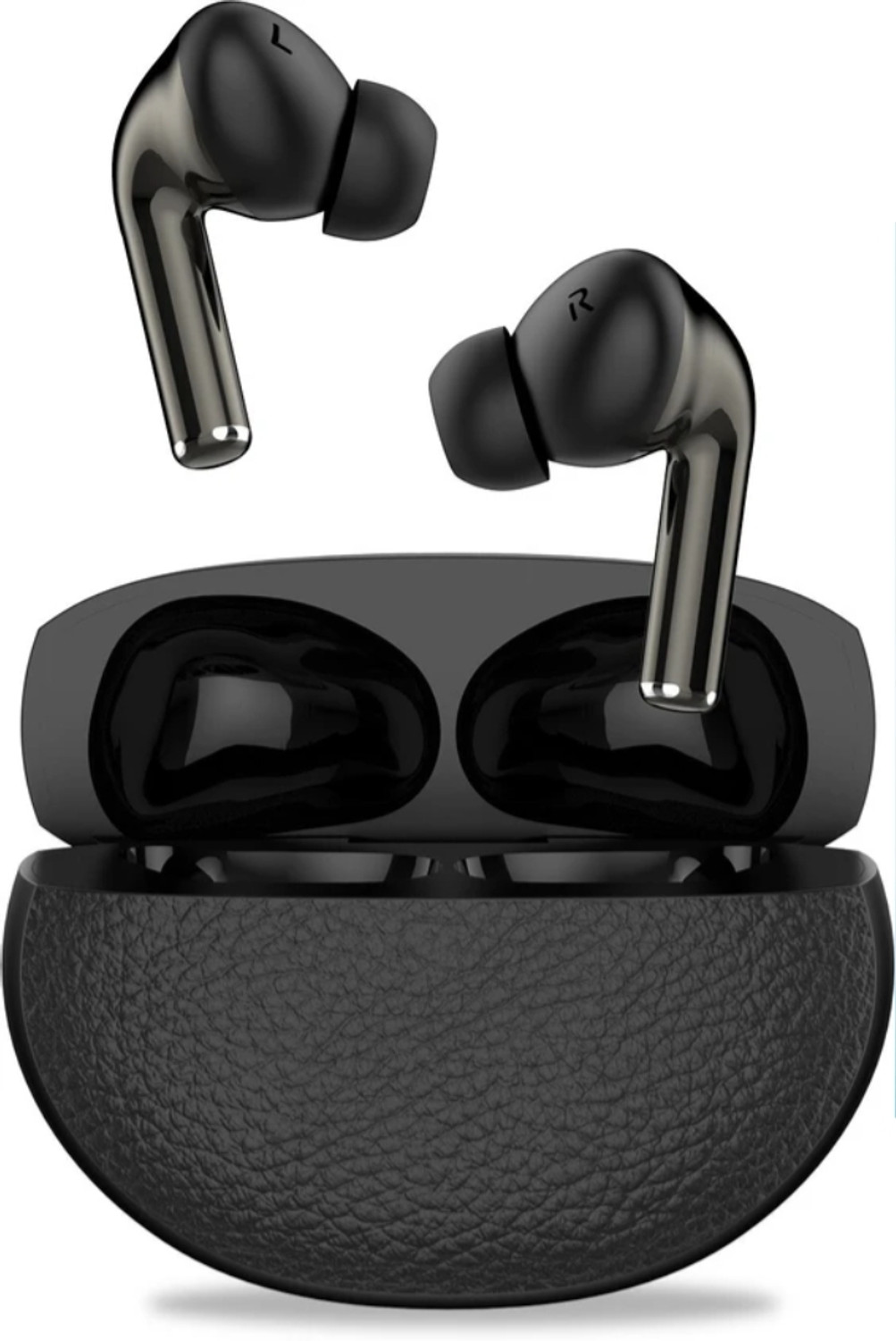 Image of Thirty First Truly Wireless Bluetooth Earbuds 3 Pro with up to 32dB Active Noise Cancellation Bluetooth Headset (Black, In the Ear)