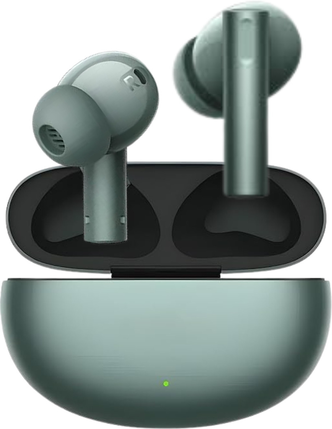 Image of Lynacz Original Original Realme Buds Air 6 Forest Green | 50dB ANC | 12.4mm Bass Driver Bluetooth Headset (40H Battery Bluetooth 5.3 TWS Earbuds, In the Ear)
