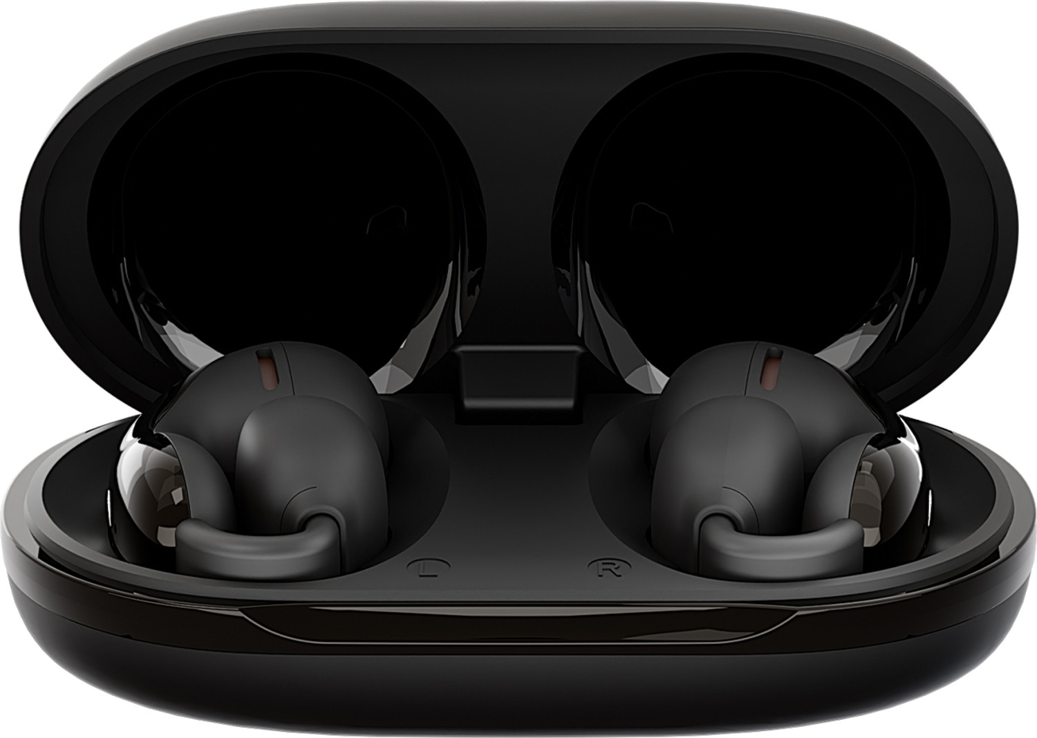 Image of JPGC Single Ear Bone Conduction Bluetooth Earphone Ear Clip Stereo Bluetooth Headset (Black, True Wireless)