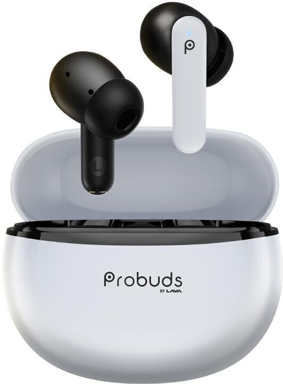 Image of LAVA Probuds T24 Wireless Earbuds with Quad Mic ENC 45H Playtime 10 min Fast Charging Bluetooth Headset (TRIPPY MACAW, True Wireless)