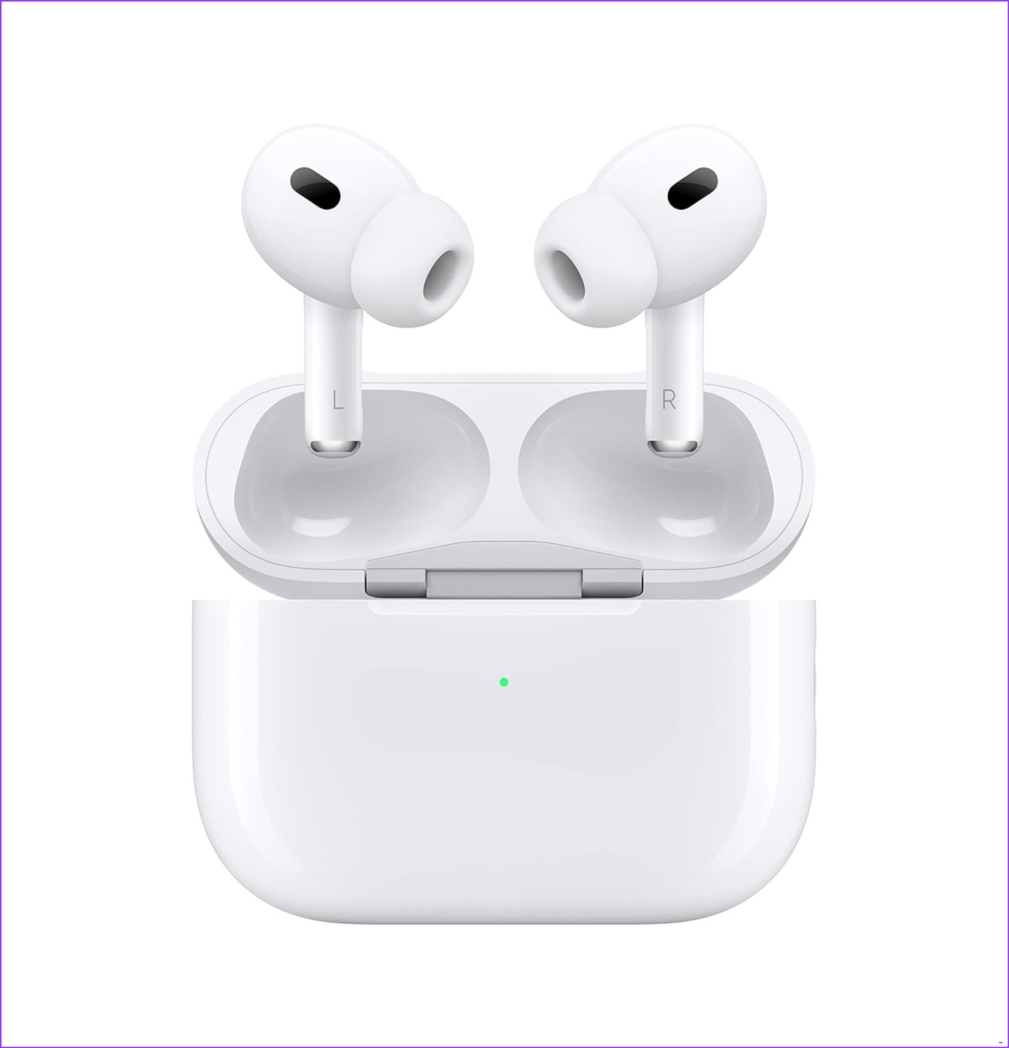 Image of Amozkart Earbuds Pro 2nd Generation, Bluetooth Earbuds-Hybrid Active Noise F151 Bluetooth Headset (White, In the Ear)