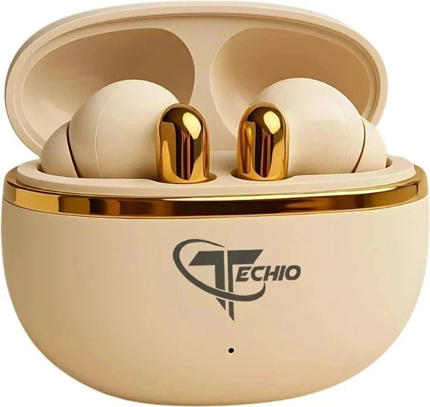 Image of BERTH X20 Earbuds with 40ms Low Latency, Bluetooth 5.4, 40H Playtime, 13 mm Driver Bluetooth Headset (Black, Orange, True Wireless)