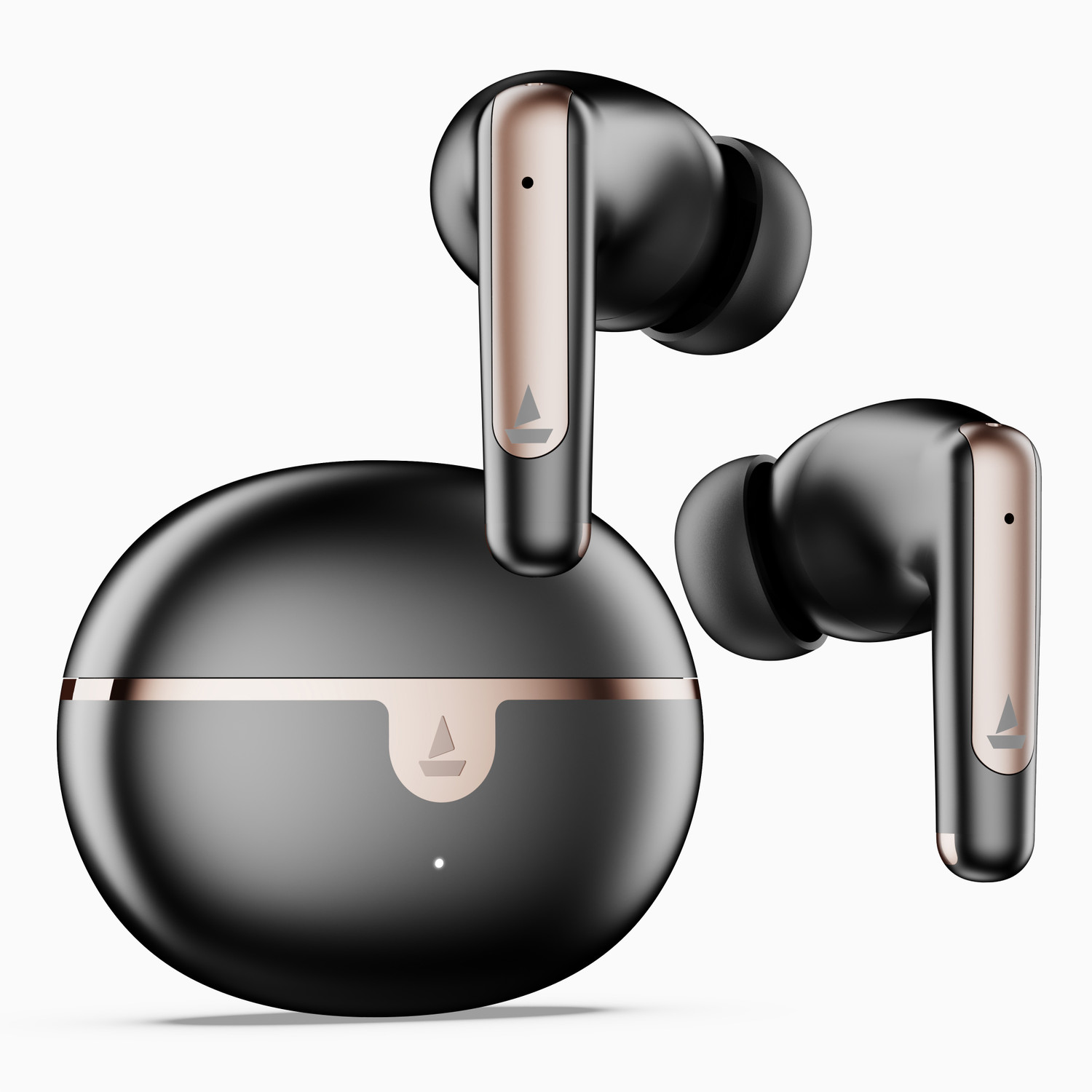 Image of OPPO Enco Buds 3 PRo with ANC Bluetooth Headset (Midnight Black, True Wireless) Bluetooth Headset (Black, True Wireless)